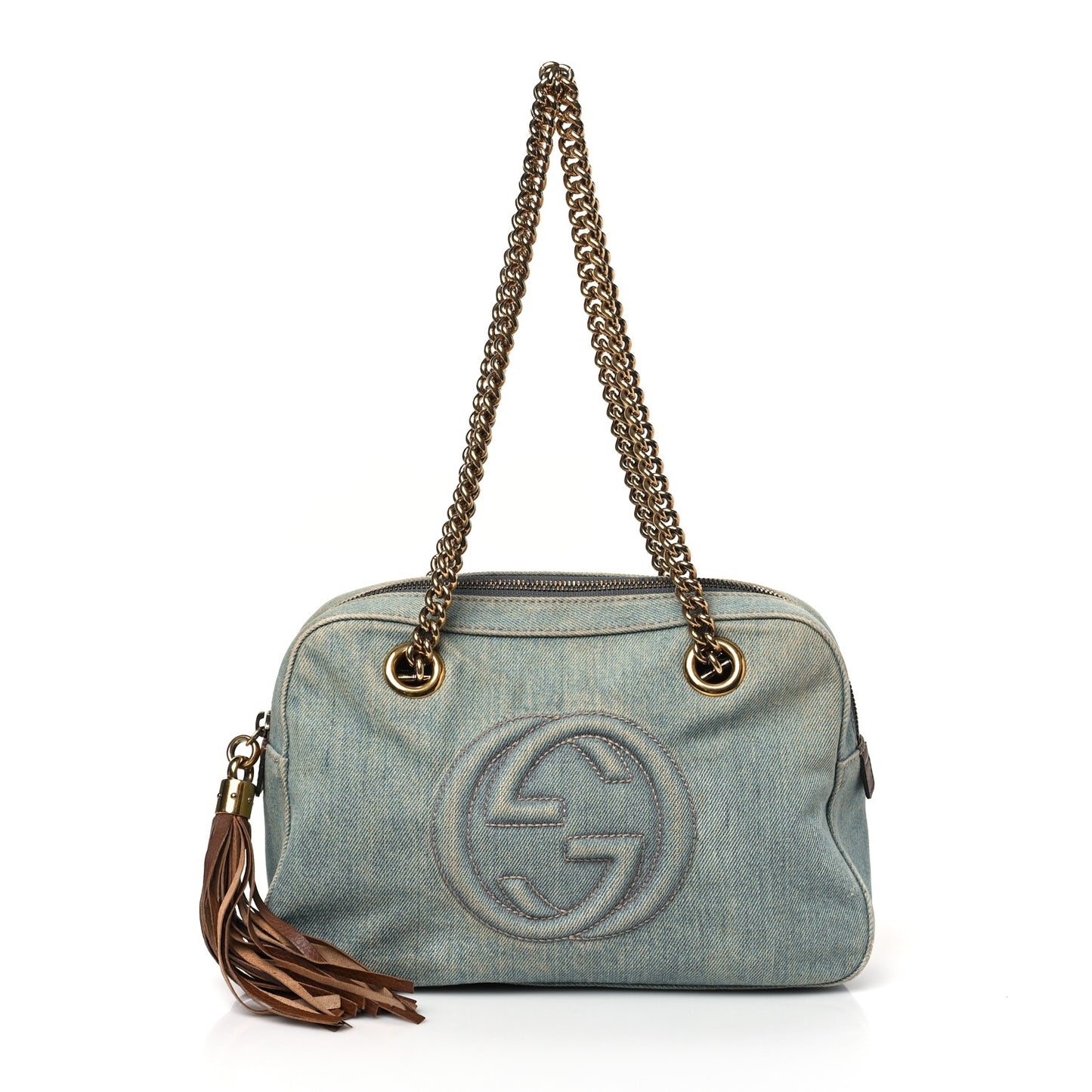Denim Small Soho Bowler Blue