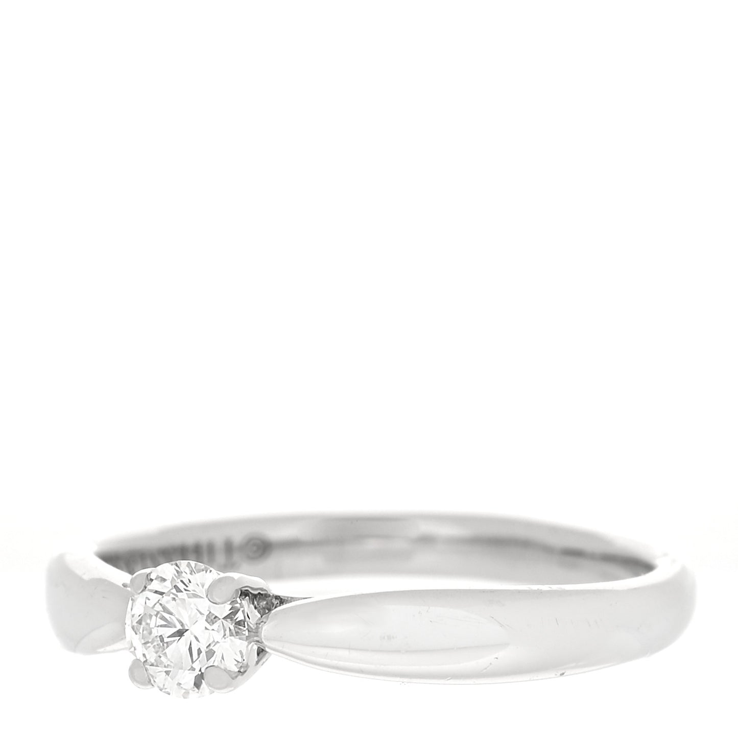 Platinum Diamond .22ct Harmony Solitaire Engagement Ring 49 5