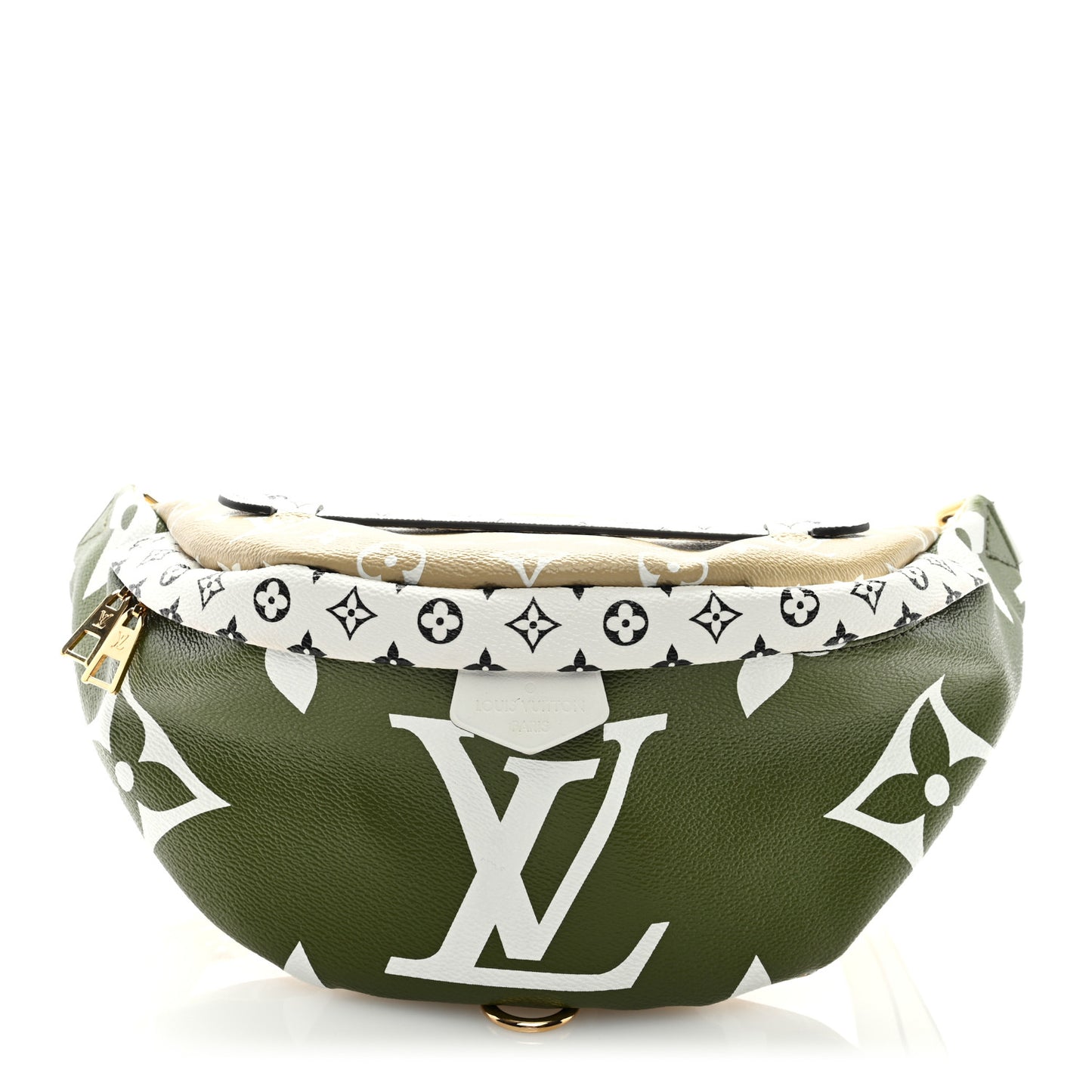 Monogram Giant Bumbag Kaki Beige