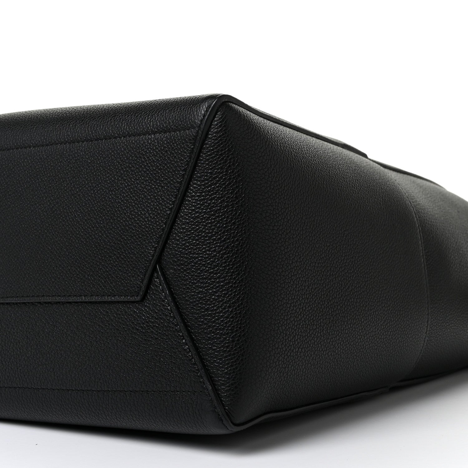 Celine Soft Grained Calfskin Sangle Bucket Bag Black 8 of 8