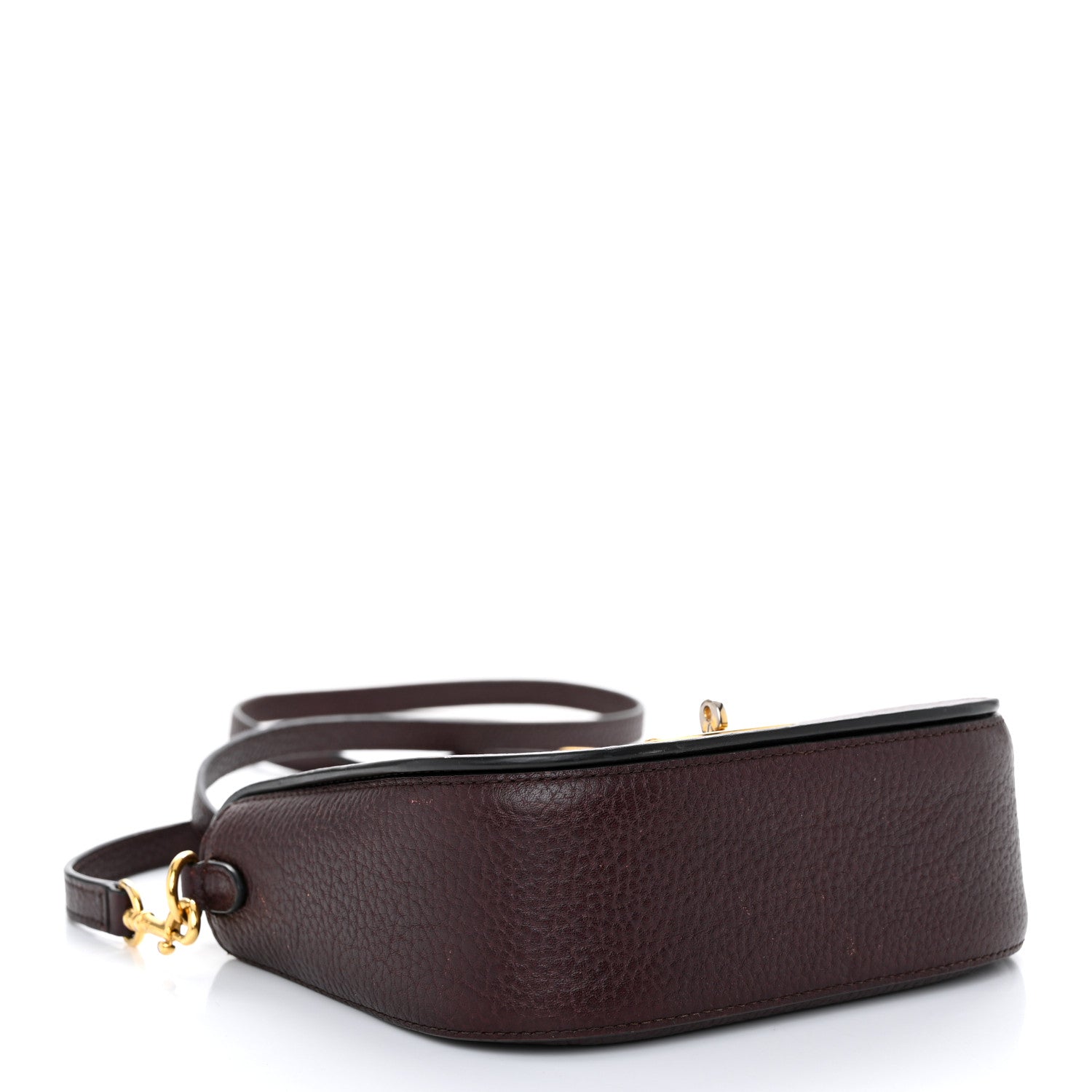 Mulberry Natural Grained Calfskin Small Darley Satchel Oxblood 4 of 11