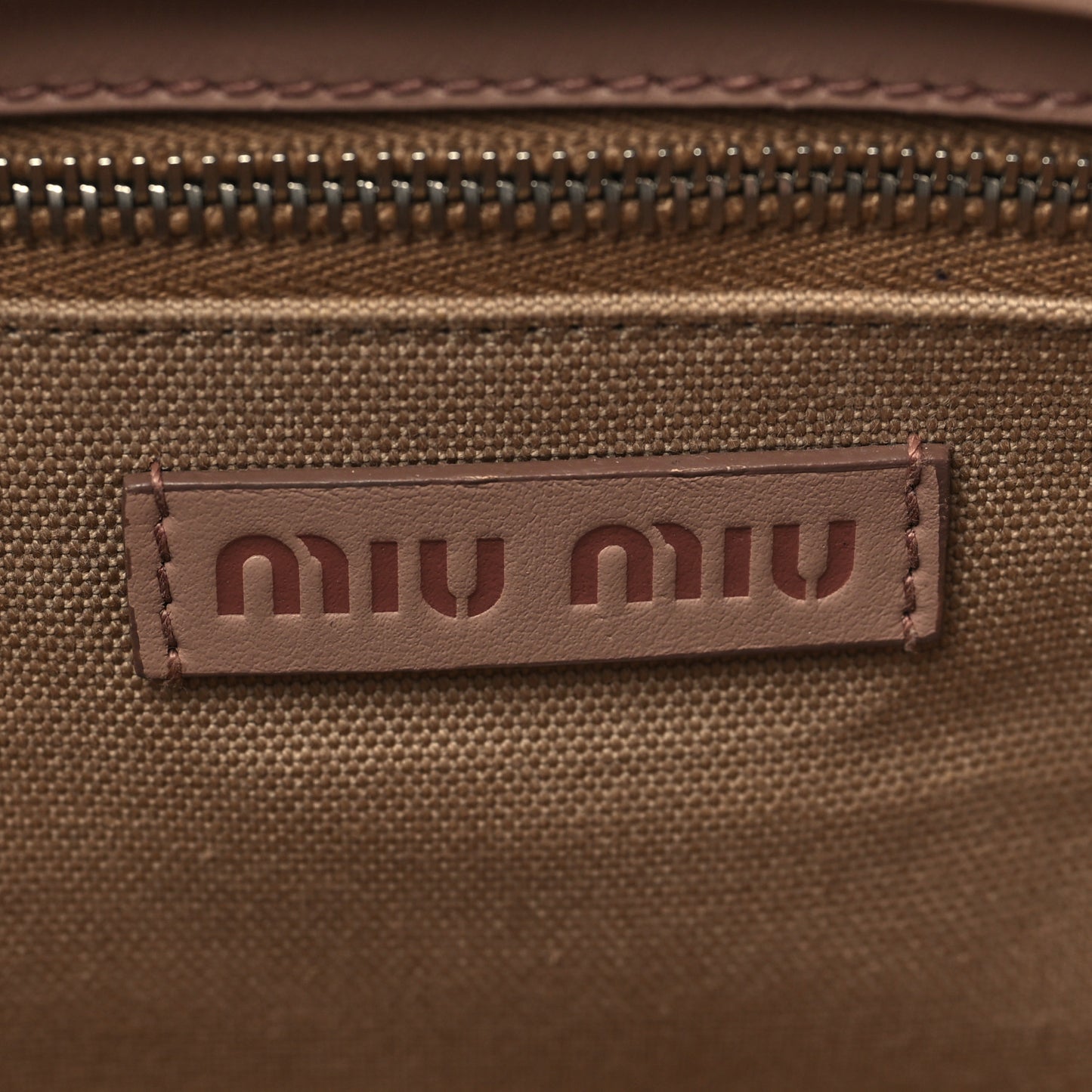 Madras Soft Calfskin Top Handle Satchel Cammeo