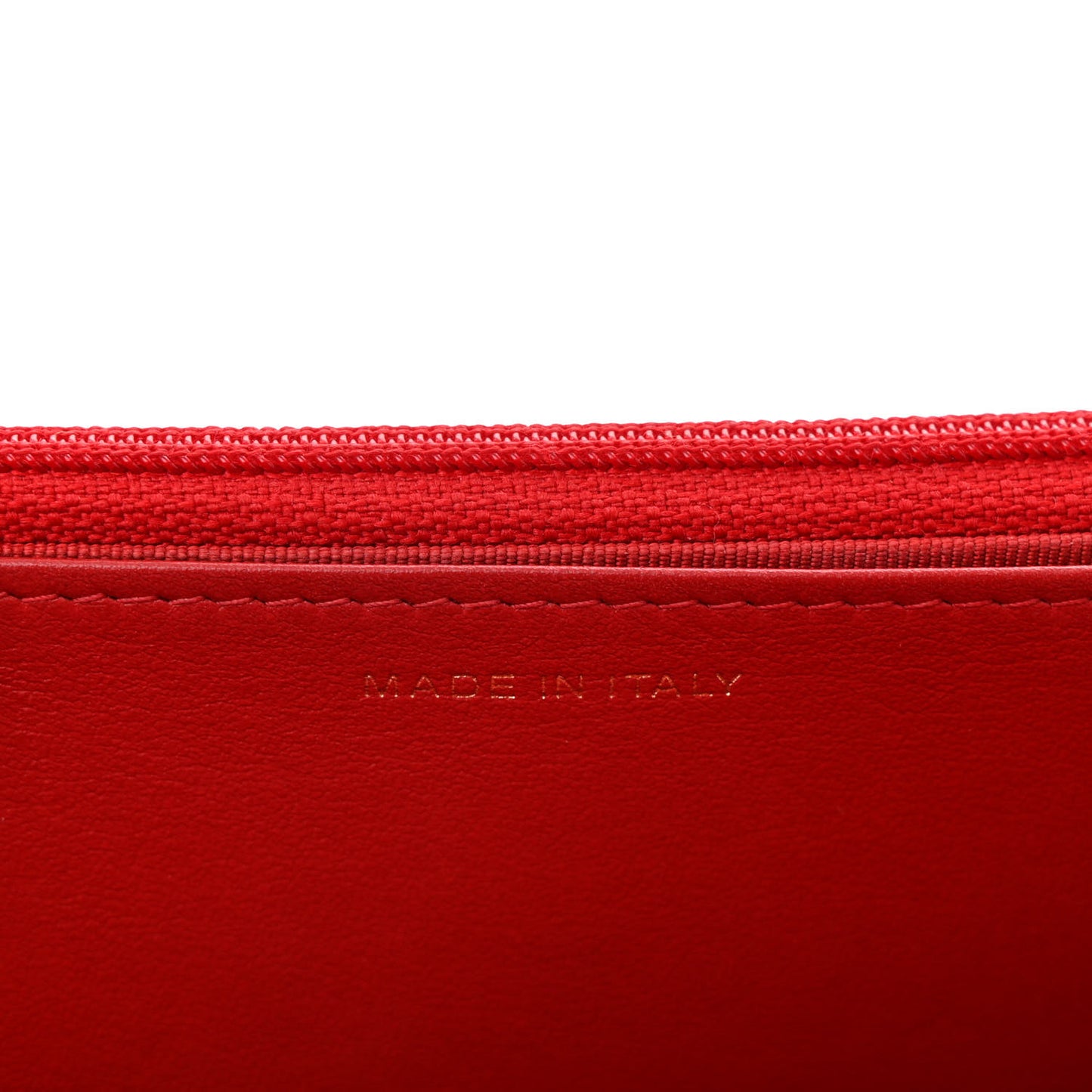 Caviar Quilted Wallet on Chain WOC Dark Red