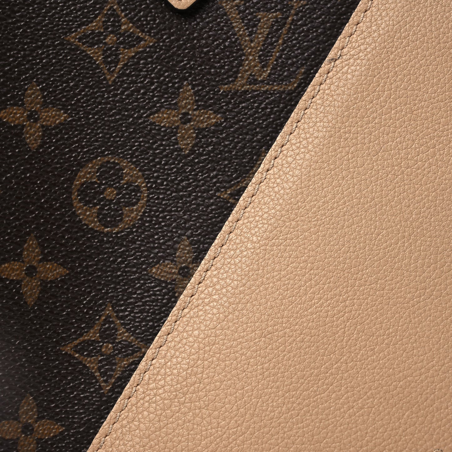 Calfskin Monogram Kimono Tote Dune