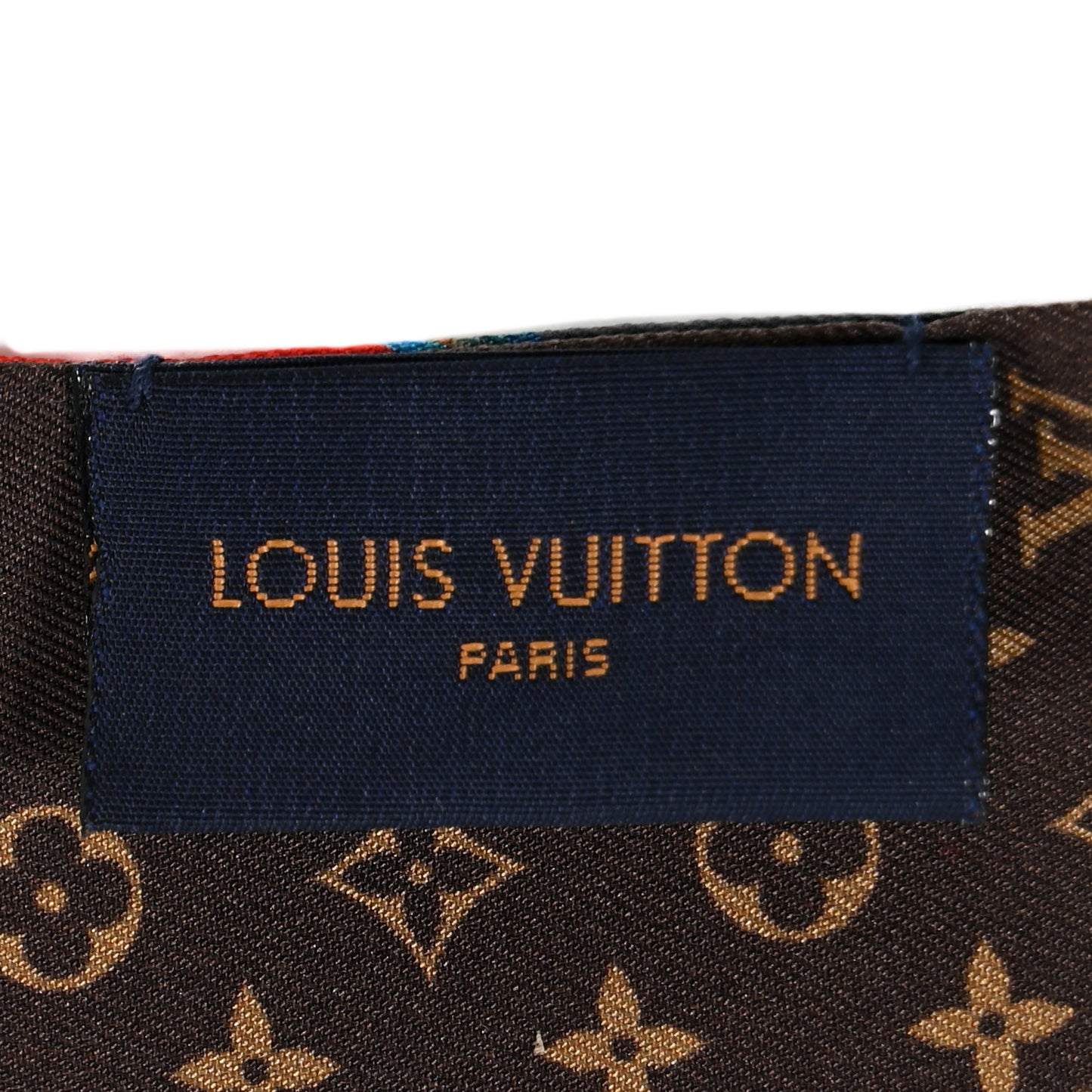 Silk Monogram Kabuki Stickers BB Bandeau Black