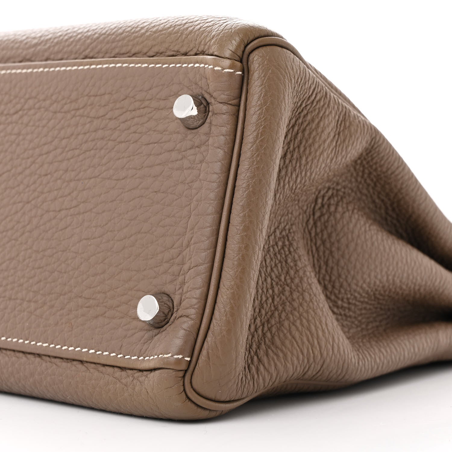 Hermes Togo Kelly Retourne 32 Etoupe 10 of 13