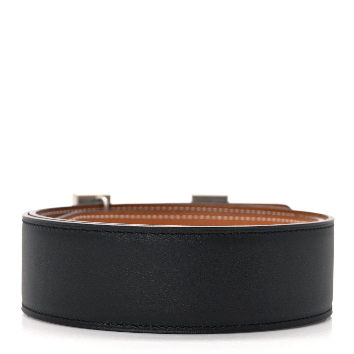 Box Epsom 32mm Constance H Belt 80 32 Black Gold