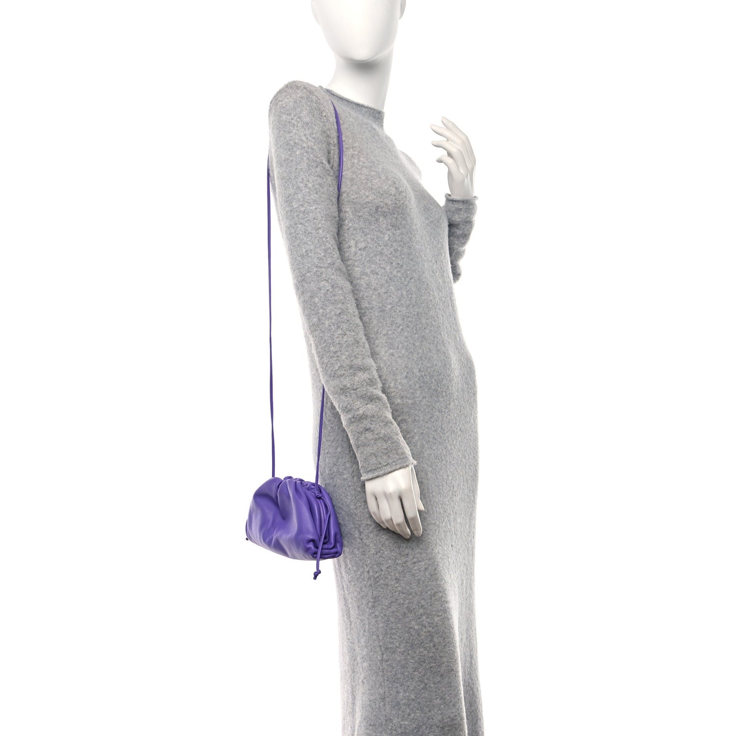 Butter Calfskin The Mini Pouch Purple