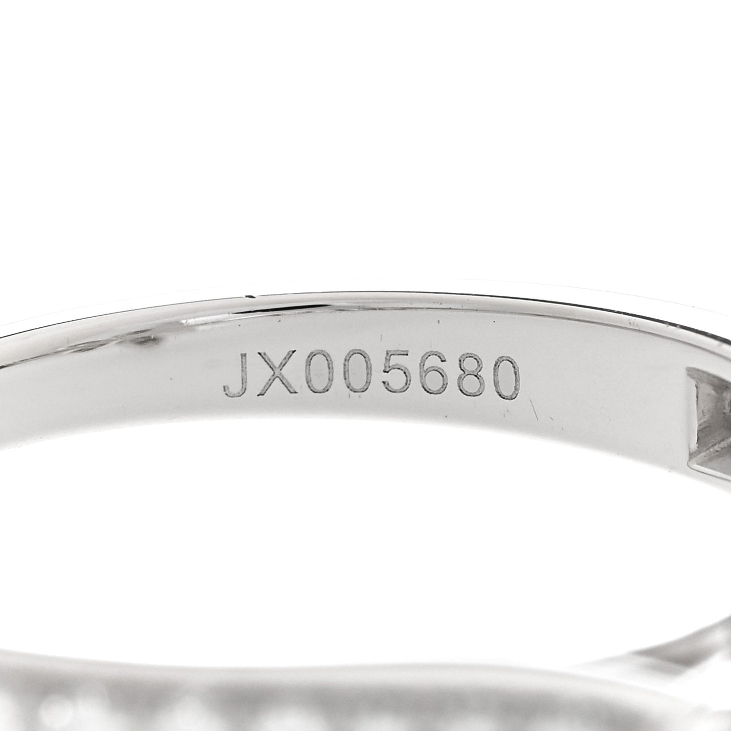 18K White Gold Diamond Socrate Ring 52 6