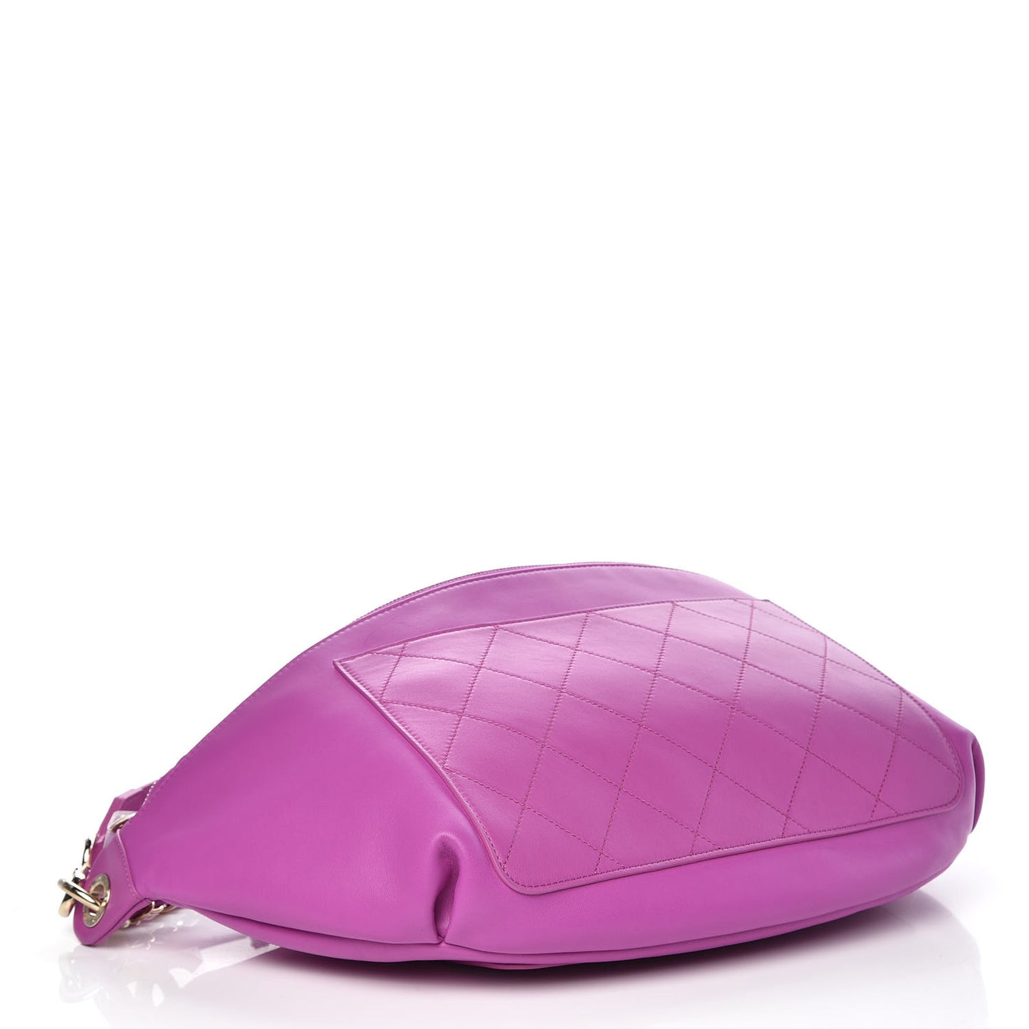 X PHARRELL WILLIAMS Lambskin Oversized Waist Belt Bag Fuchsia