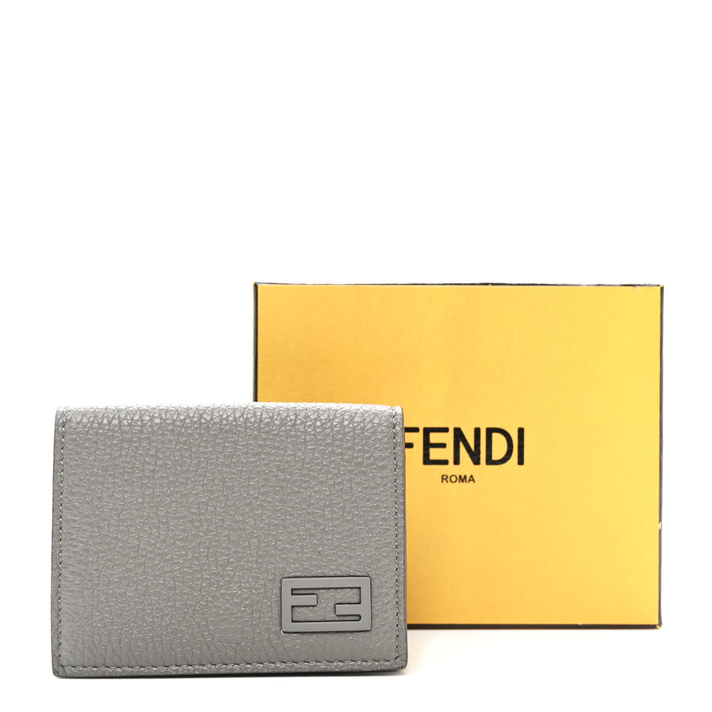 Cuoio Romano Monochrome Tri-Fold Wallet Argilla
