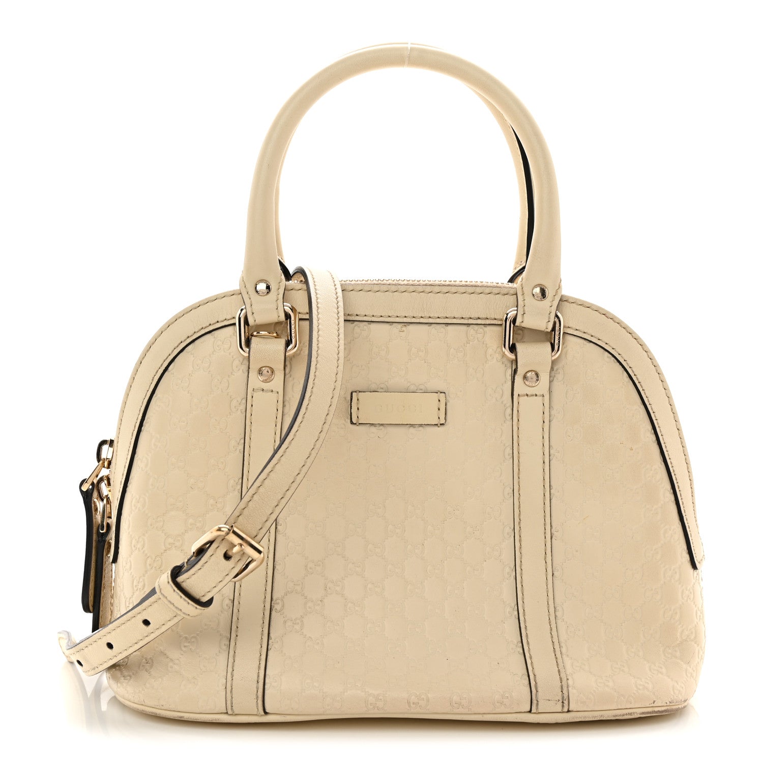 mimi！2点☆GUCCI☆VUI Gucci Soft Microguccissima Mini Dome Bag Ivoire 1892688 – FASHIONPHILE