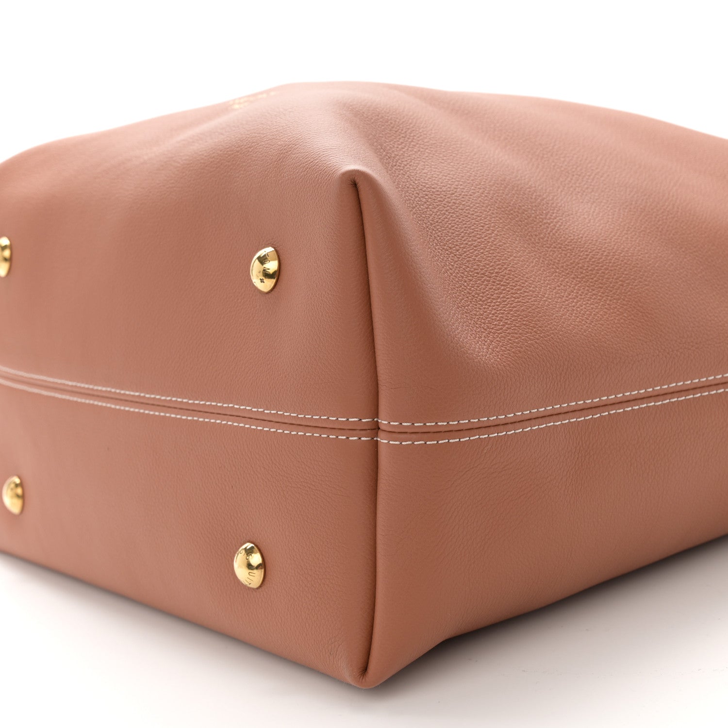 Louis Vuitton Grained Calfskin Low Key Hobo MM Cognac 10 of 11