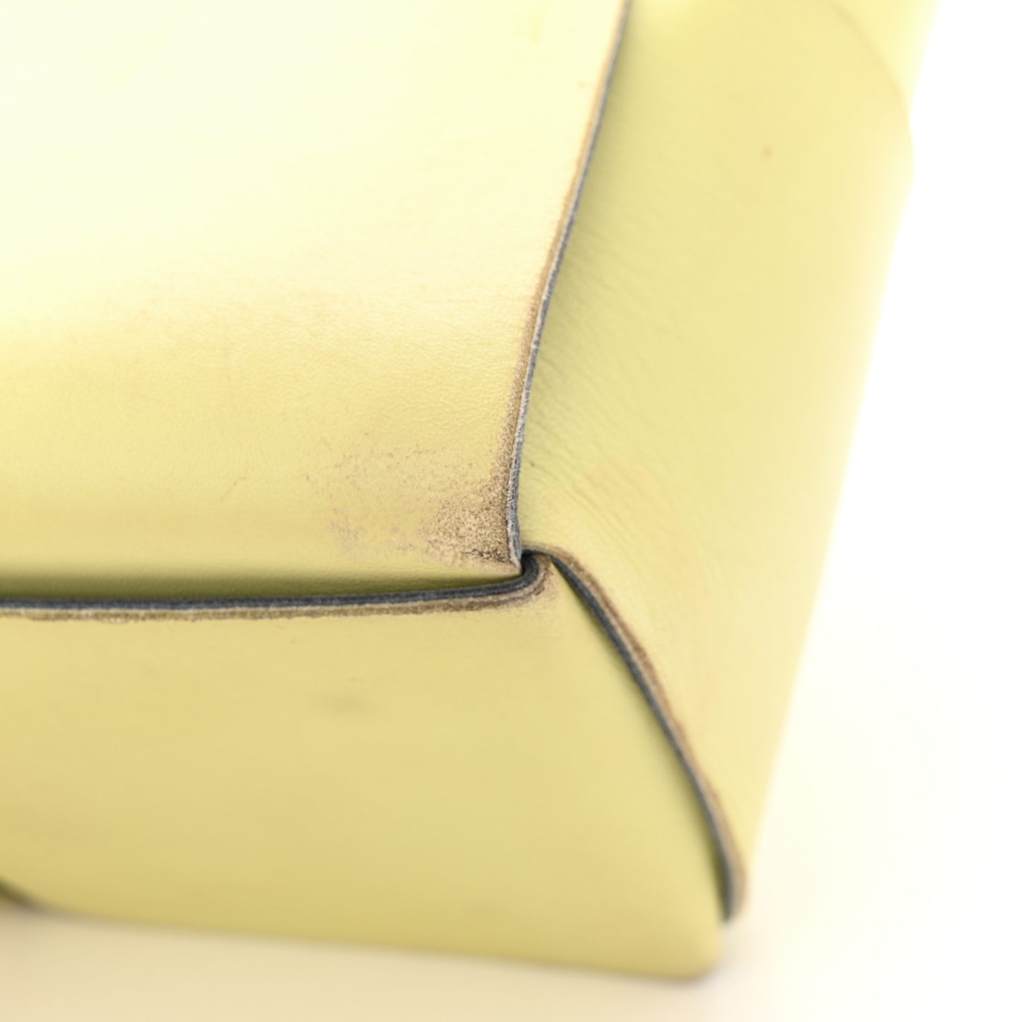 Nappa Maxi Intrecciato Small Arco Tote Lemon