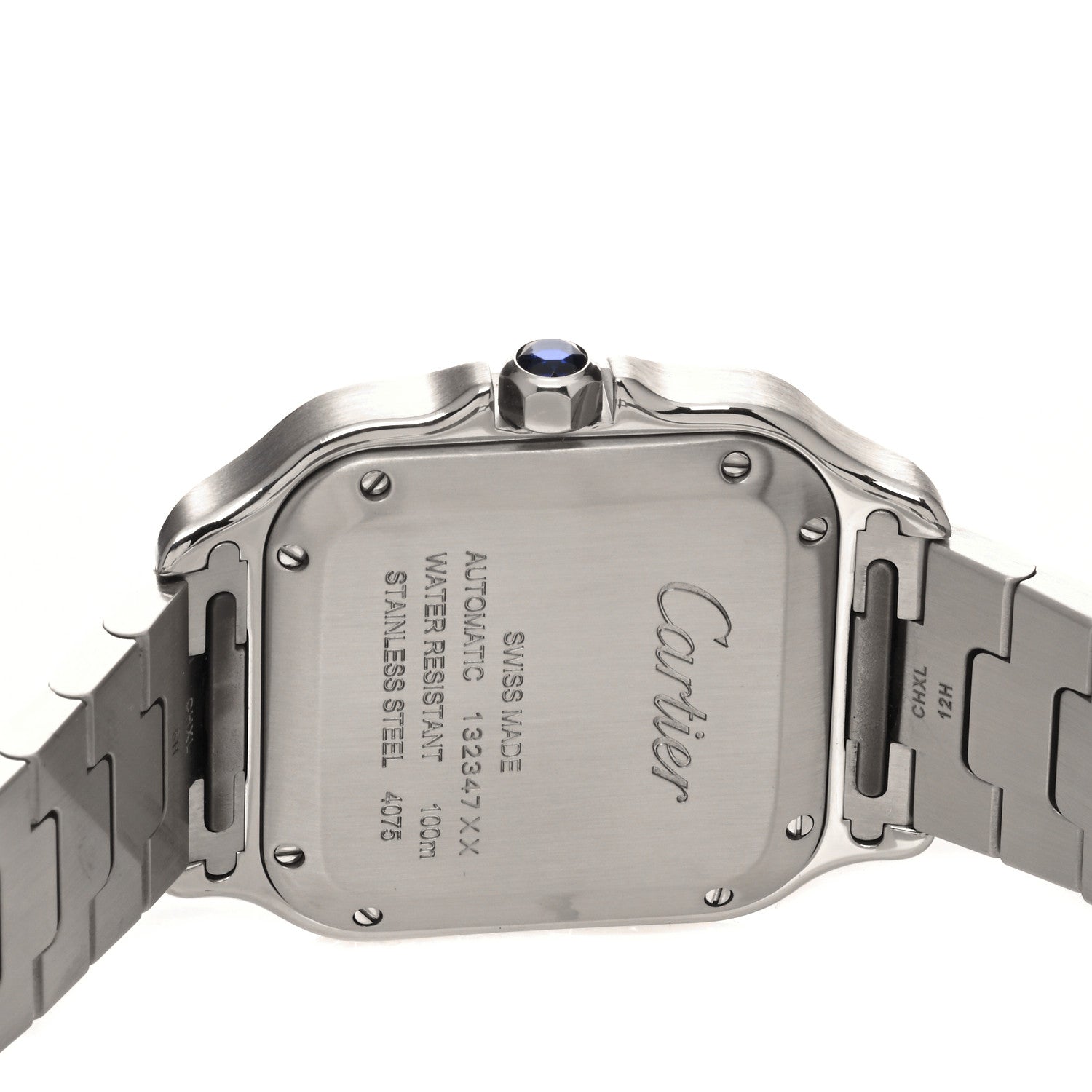 Cartier Stainless Steel 35mm Santos de Cartier Automatic Watch 4 of 6