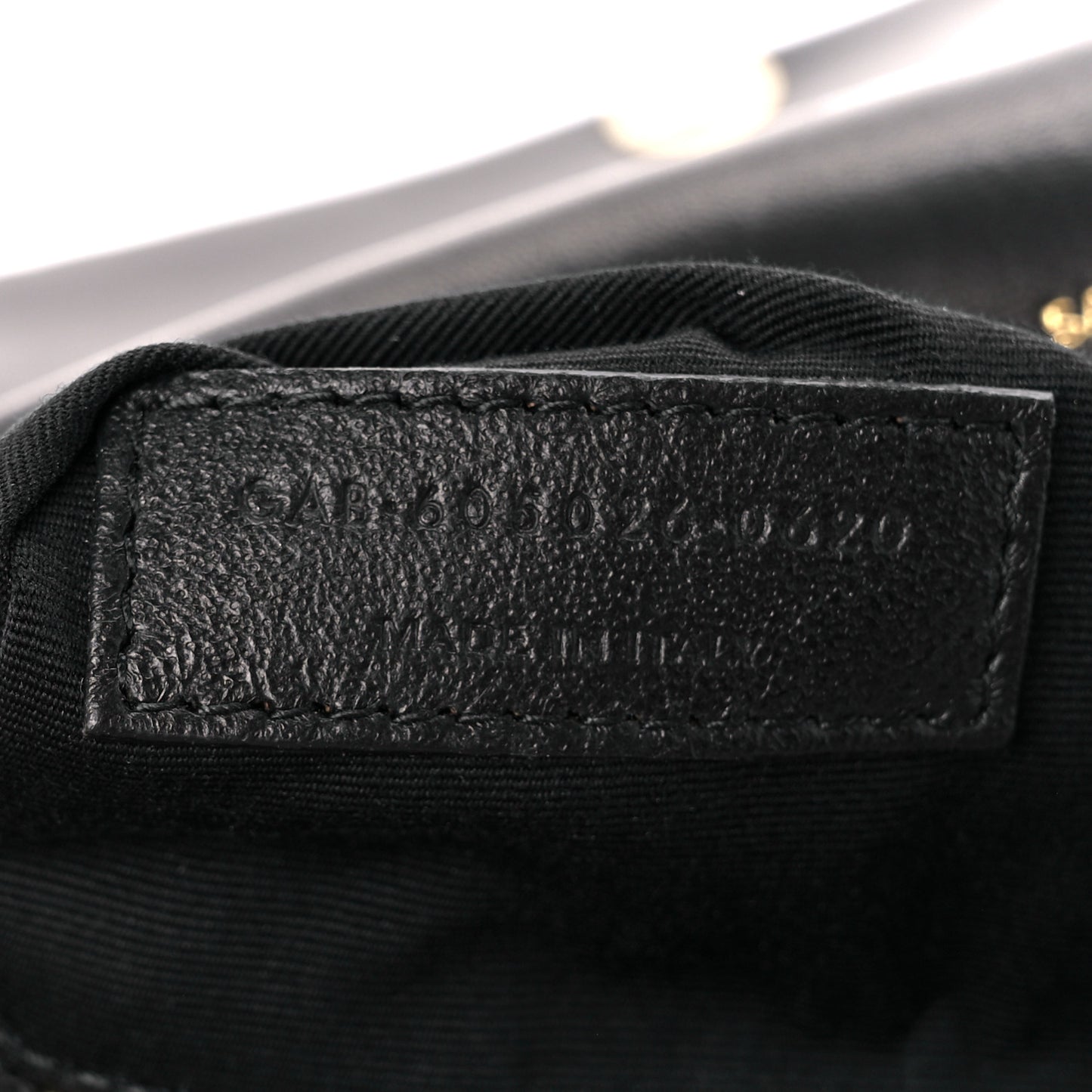 Lambskin Patchwork Monogram Medium Jamie Black