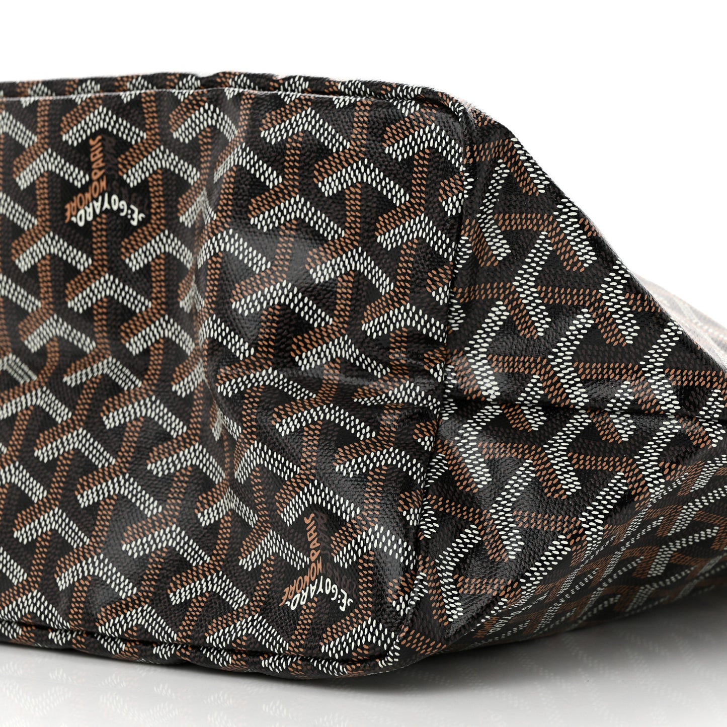 Goyardine Saint Louis PM Black Gold