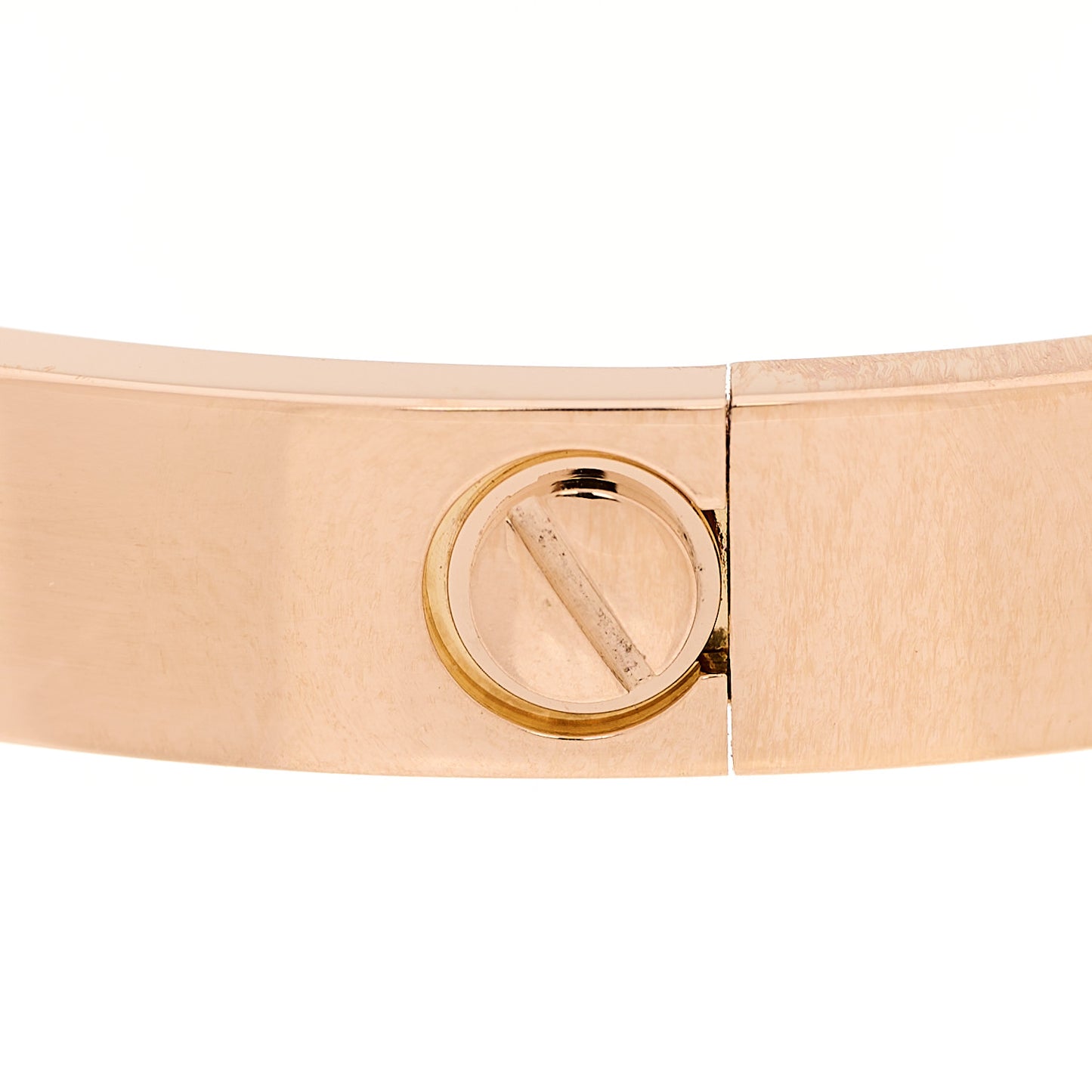 18K Pink Gold LOVE Bracelet 17