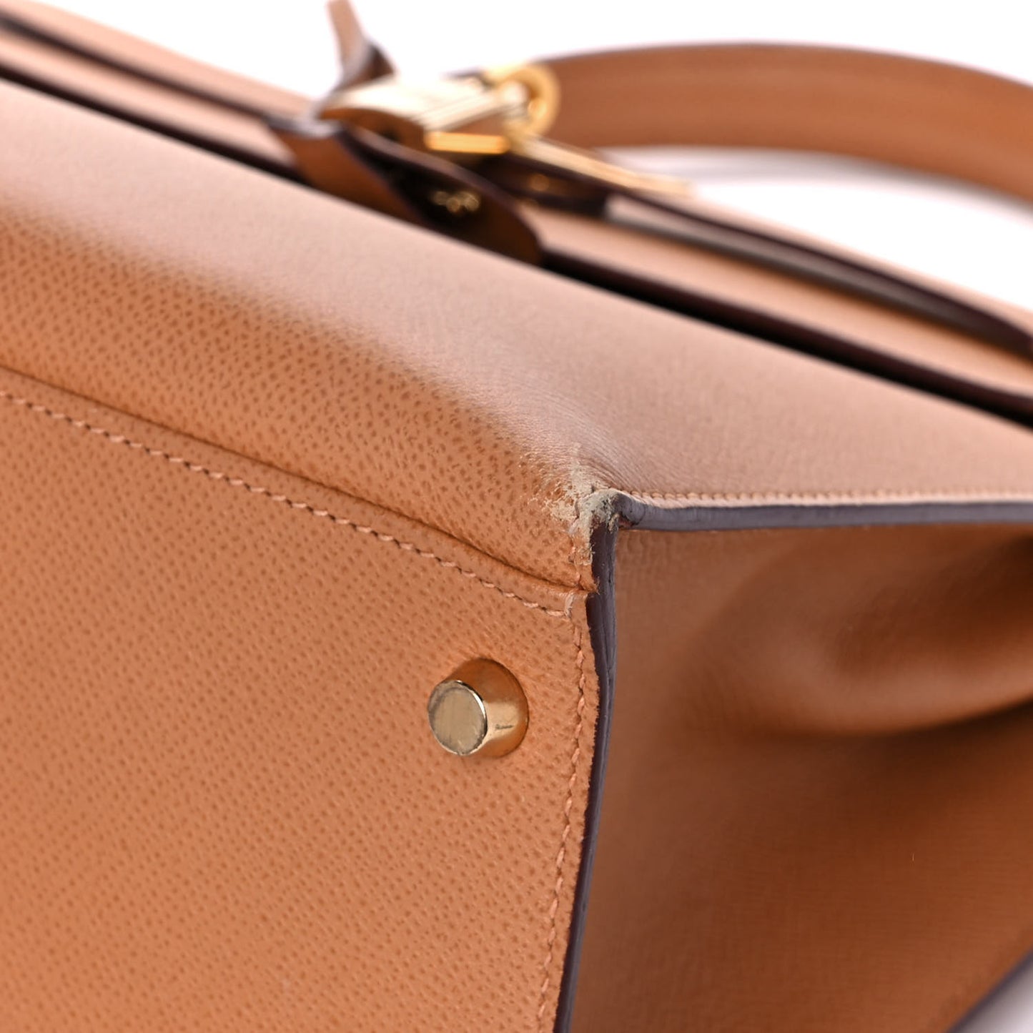 Epsom Kelly Sellier 32 Camel Tabac