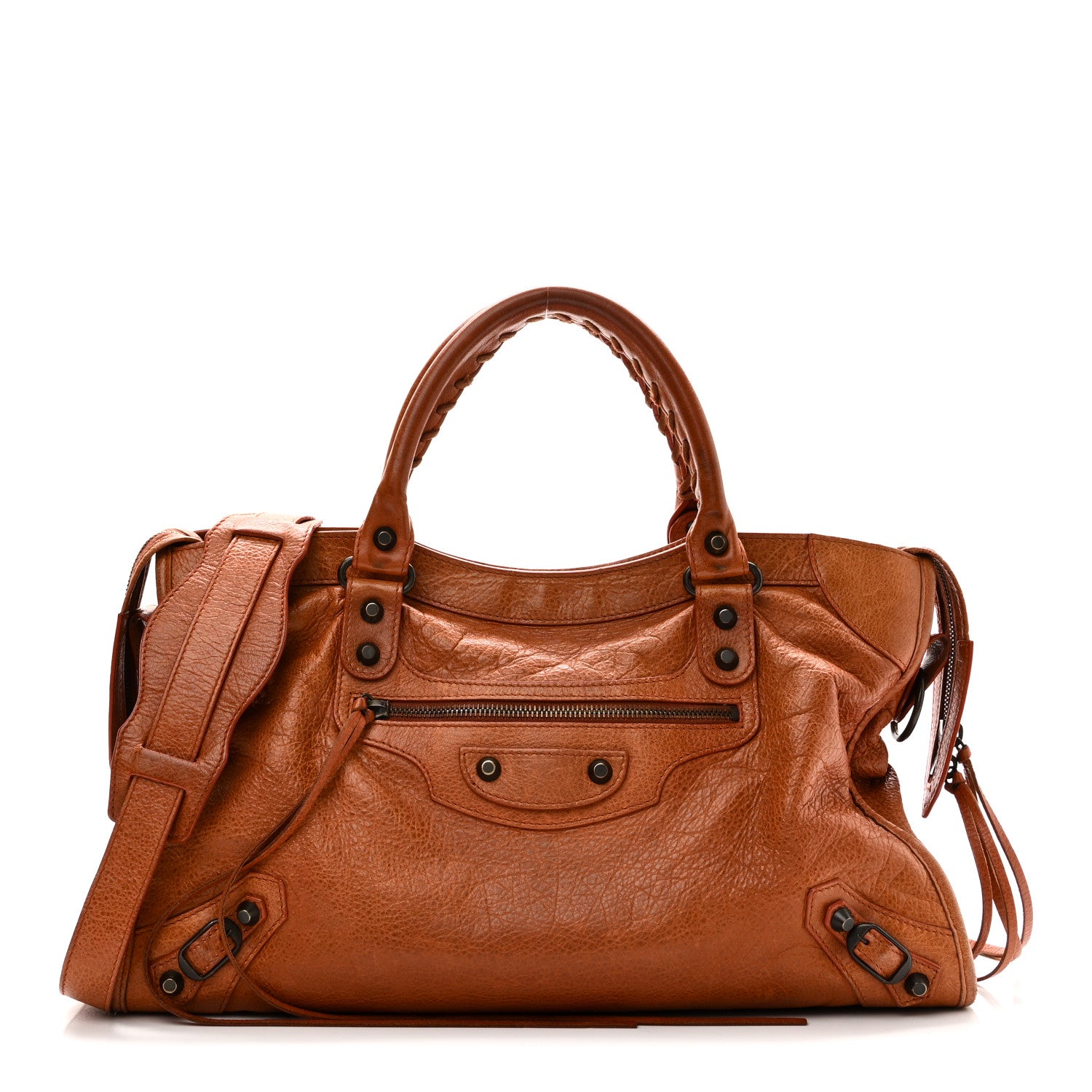 Sac à Main Vintage Jaeger En Cuir Verni Orange Brûlé - Taille Moyenne, Style épaule - Occasion Bon état