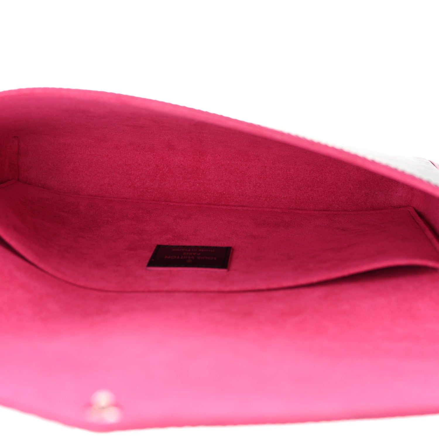Louis Vuitton Epi Pochette Felicie Black Hot Pink 6 of 10