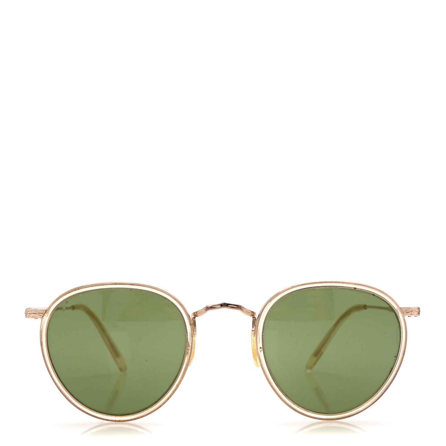 Metal Round MP-2 Sunglasses Green