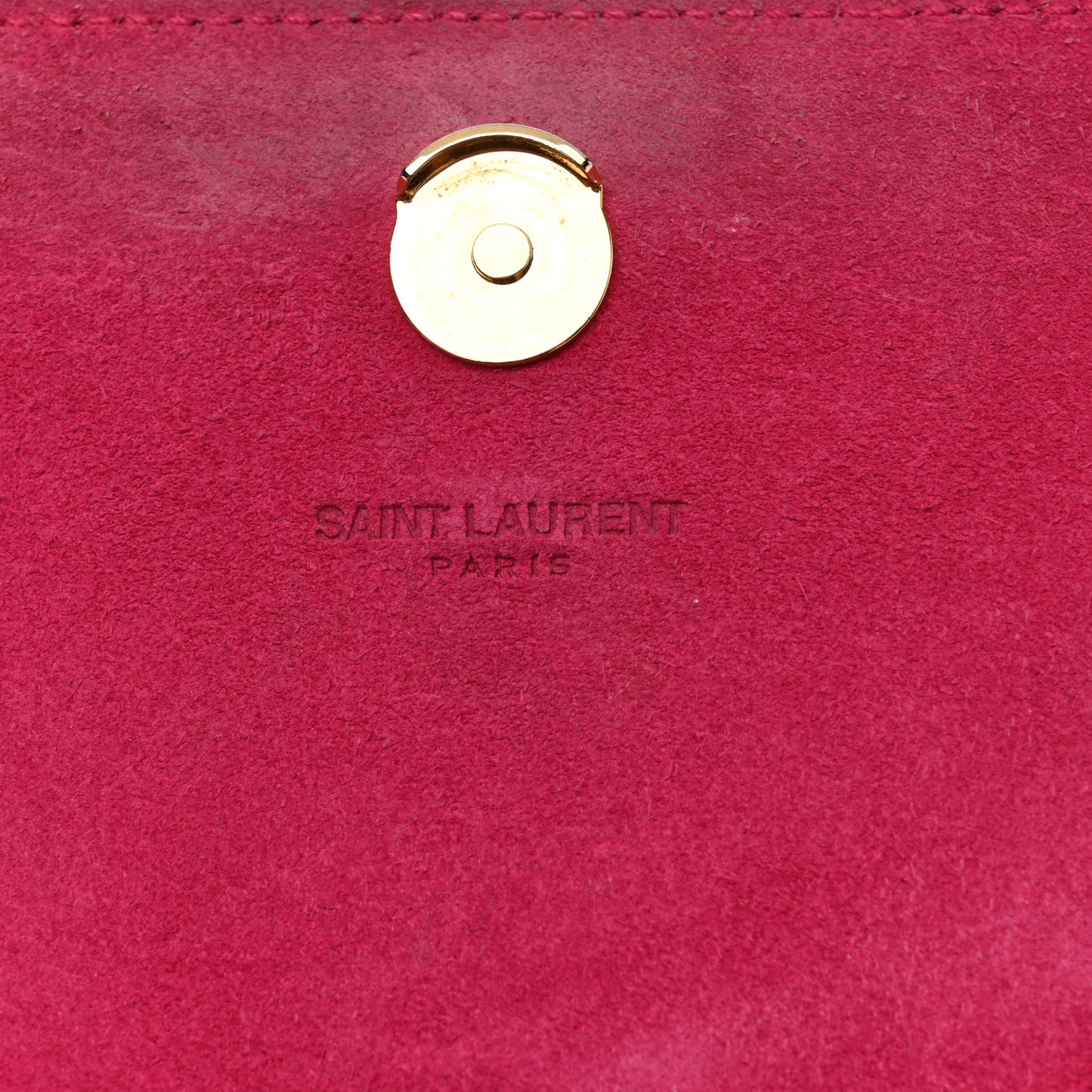 Grain De Poudre Small Monogram Kate Satchel Lipstick Fuchsia