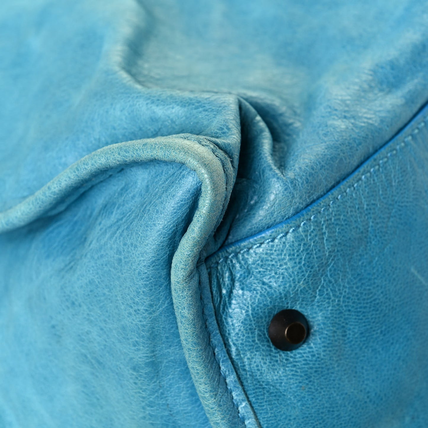 Agneau Classic Hardware Weekender Sky Blue