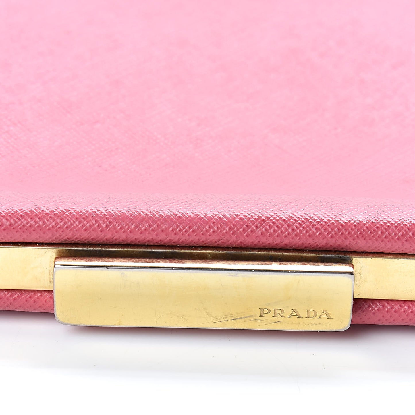 Saffiano City Calf Light Frame Bag Peonia