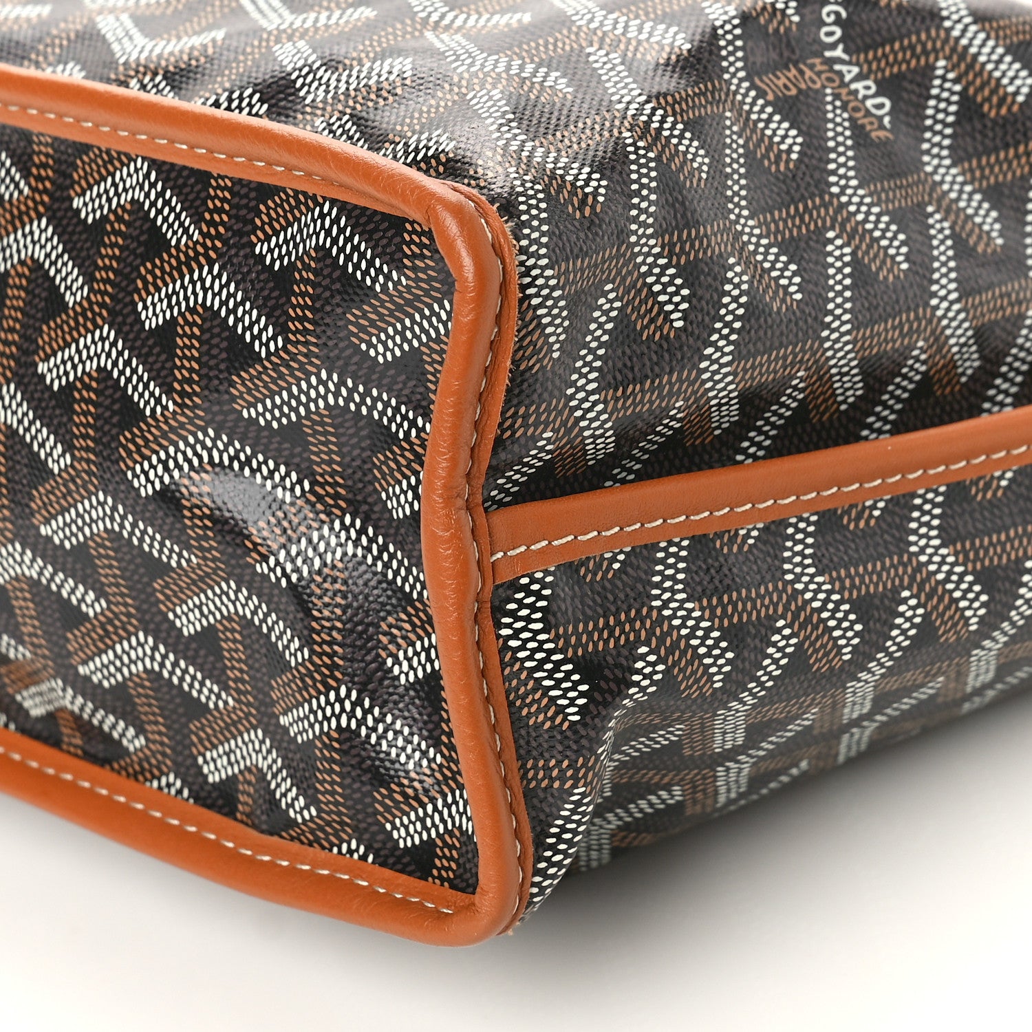 Goyard Goyardine Reversible Mini Anjou Black Gold 9 of 9