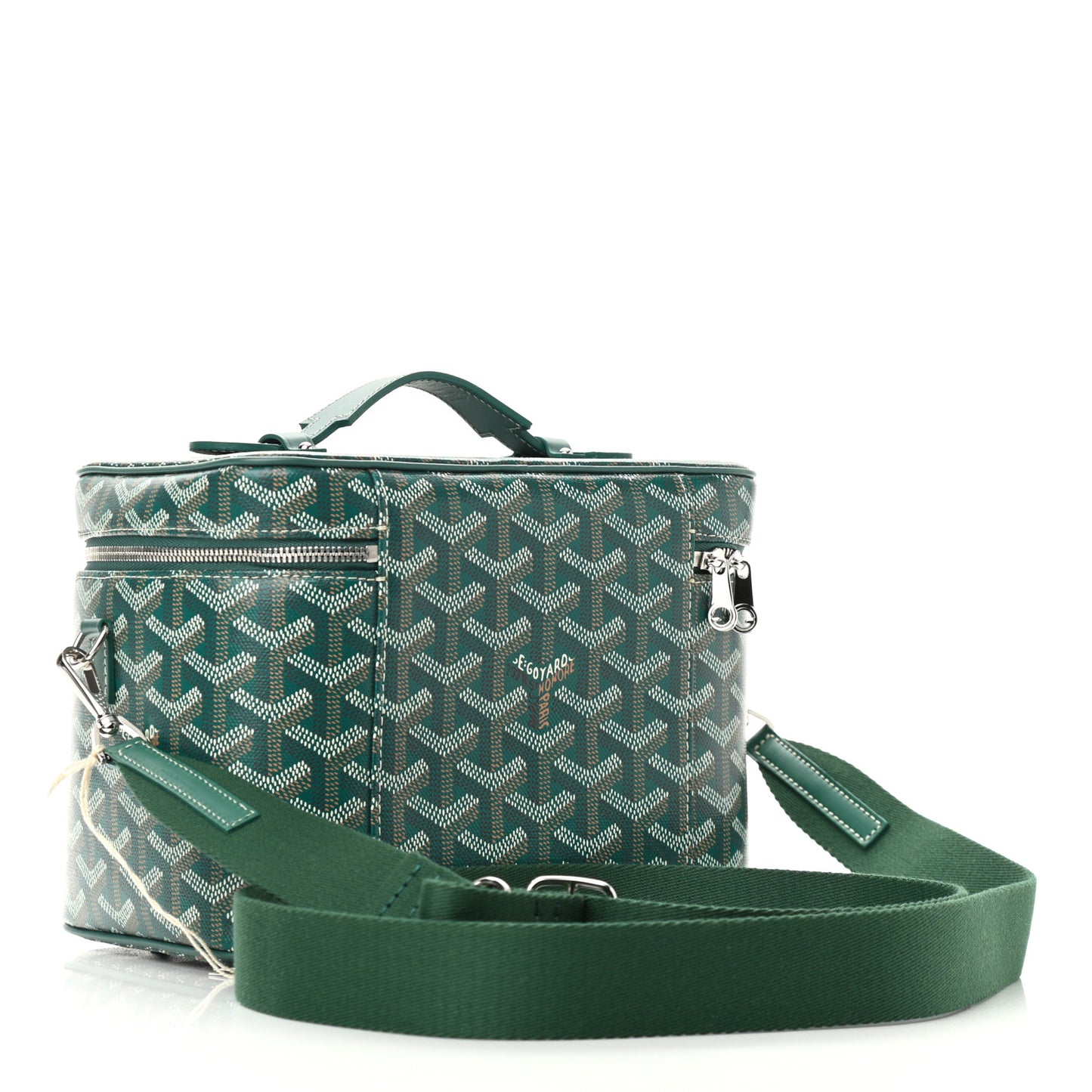 Goyardine Muse Vanity Case Green