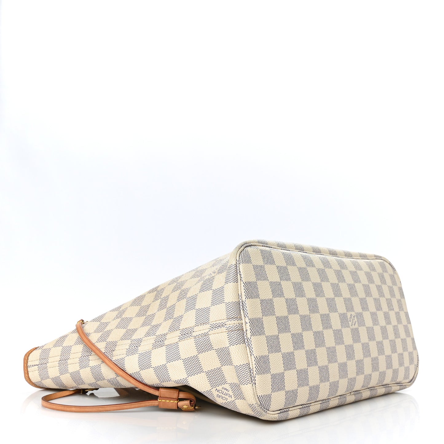 Damier Azur Neo Neverfull MM Rose Ballerine