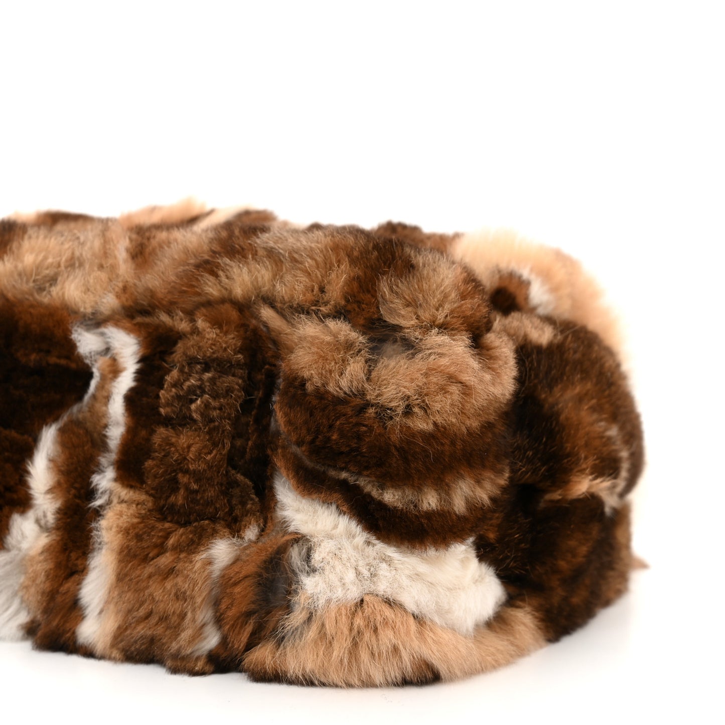 Rabbit Fur 2.55 Reissue 226 Flap Brown White