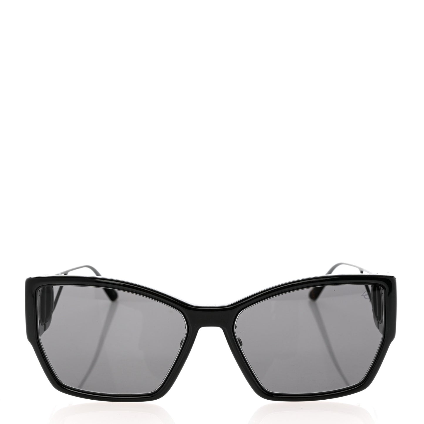 Rectangular 30 Montaigne 1 S2U Sunglasses Black