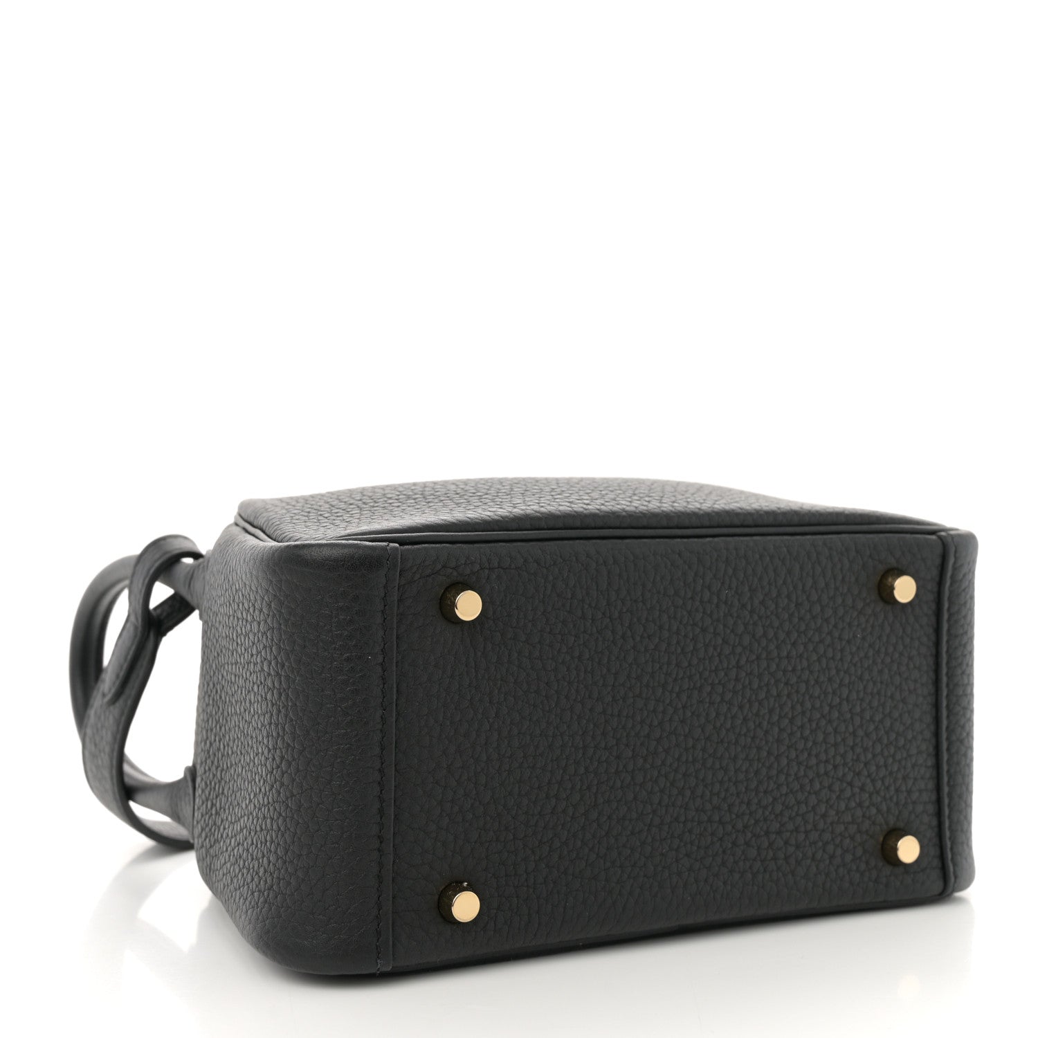 Hermes Taurillon Clemence Mini Lindy 20 Black 4 of 11