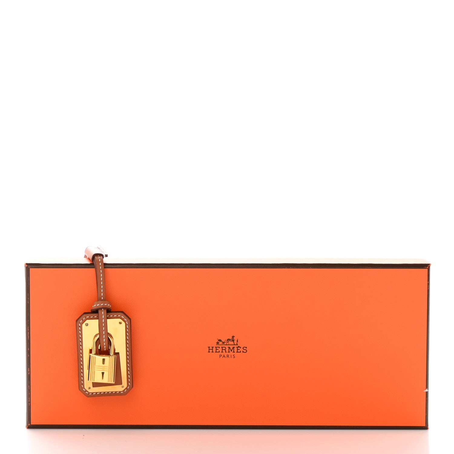 Hermes Swift Large O'Kelly Pendant Necklace Gold 7 of 7