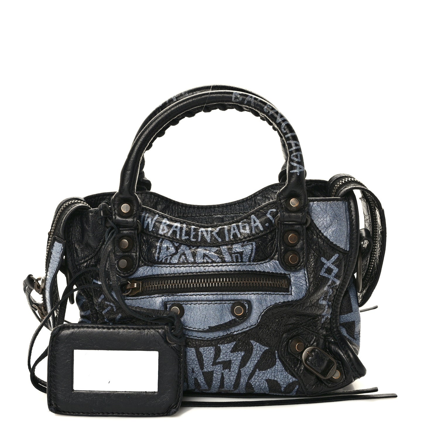 Agneau Arena Graffiti All Over Classic Hardware Mini City Black