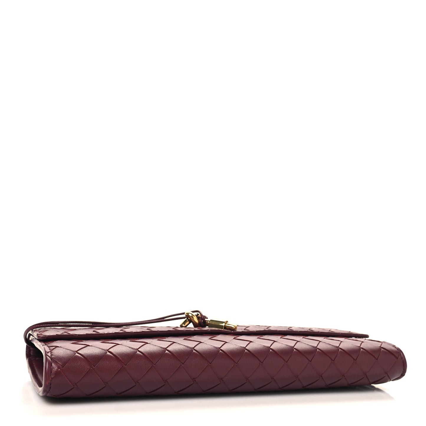 Nappa Intrecciato Long Andiamo Top Handle Clutch Barolo