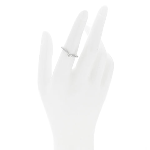 Platinum Diamond Soleste V Band Ring 53 6.5
