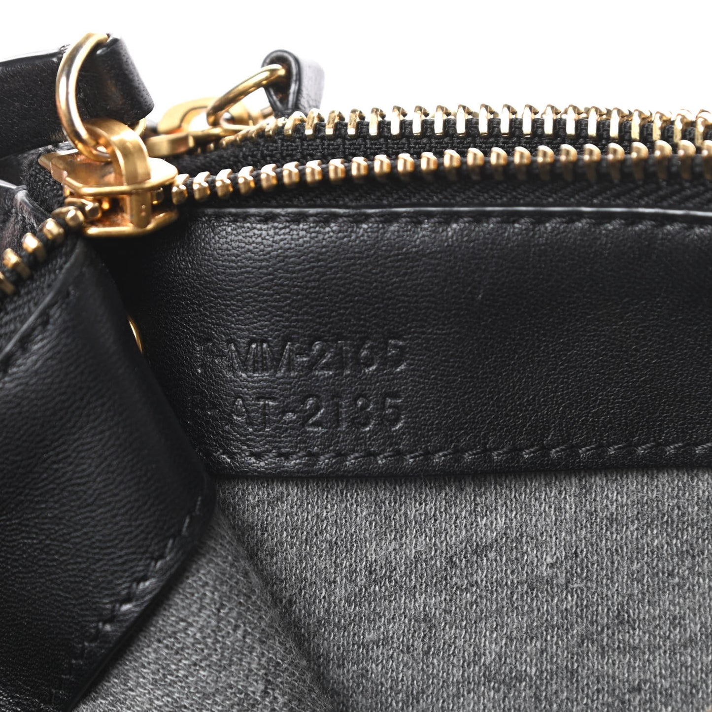 Goatskin Large Trio Crossbody Bag Black