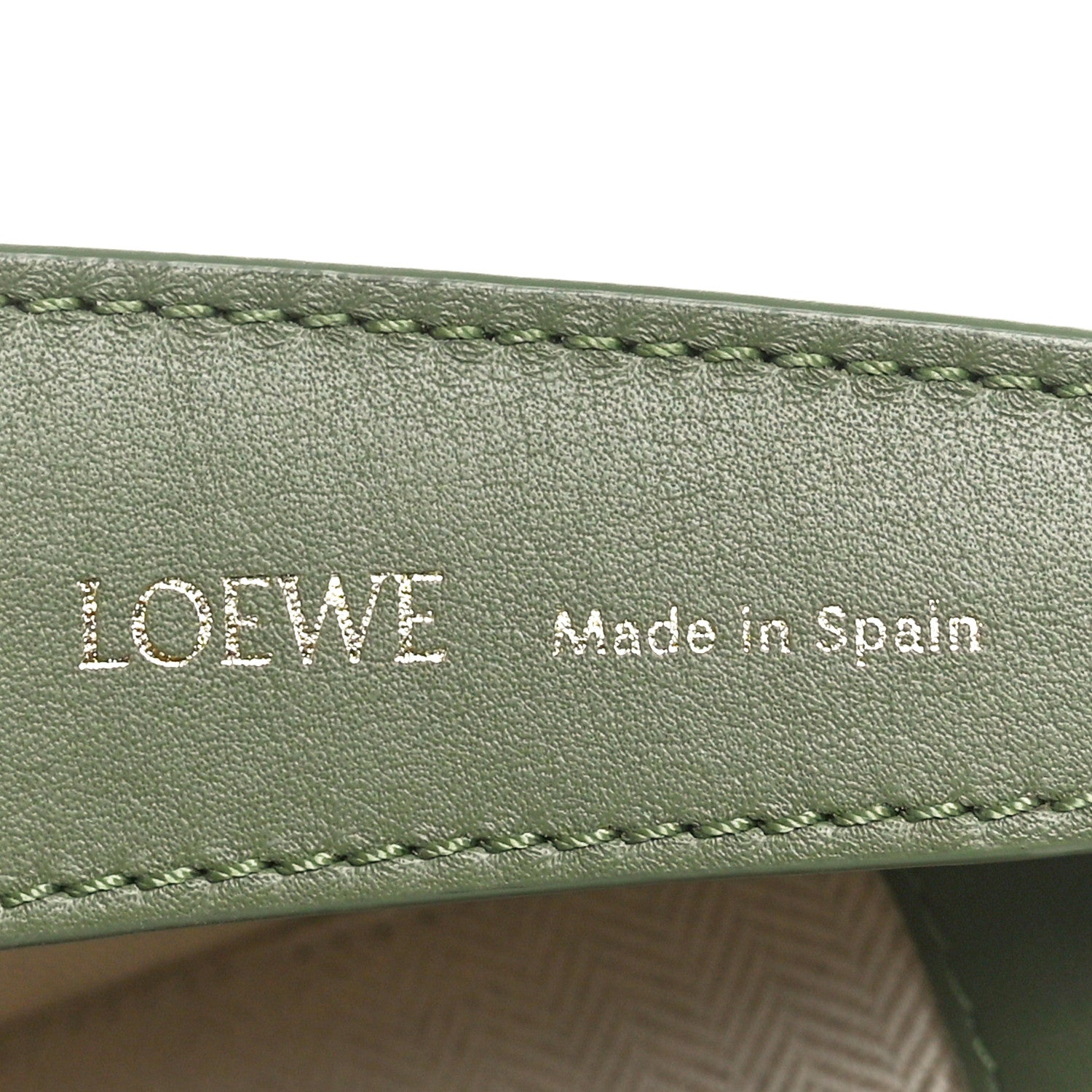 Loewe Jacquard Anagram Calfskin Luna Bag Avocado 5 of 9