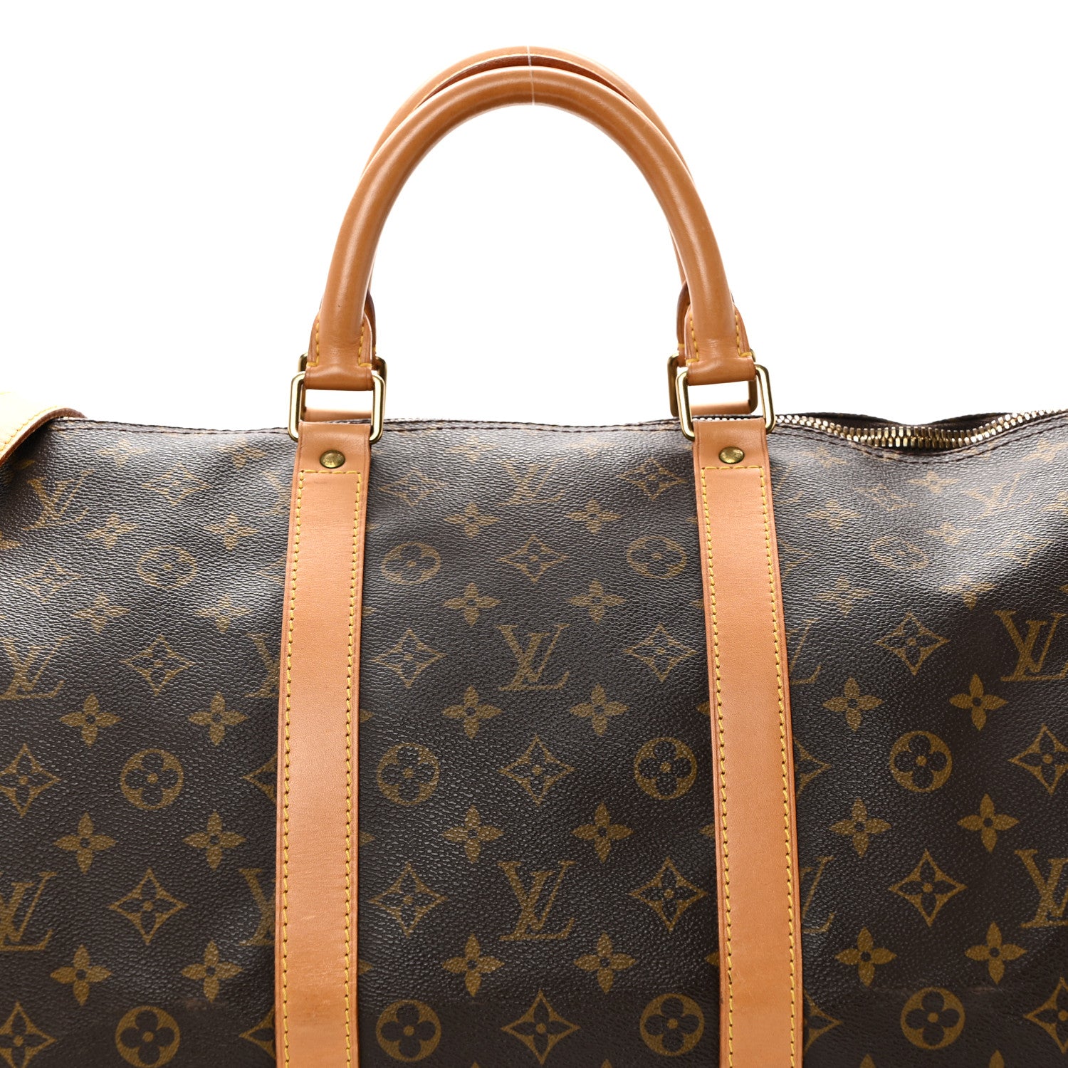 Louis Vuitton Monogram Keepall Bandouliere 55 7 of 9