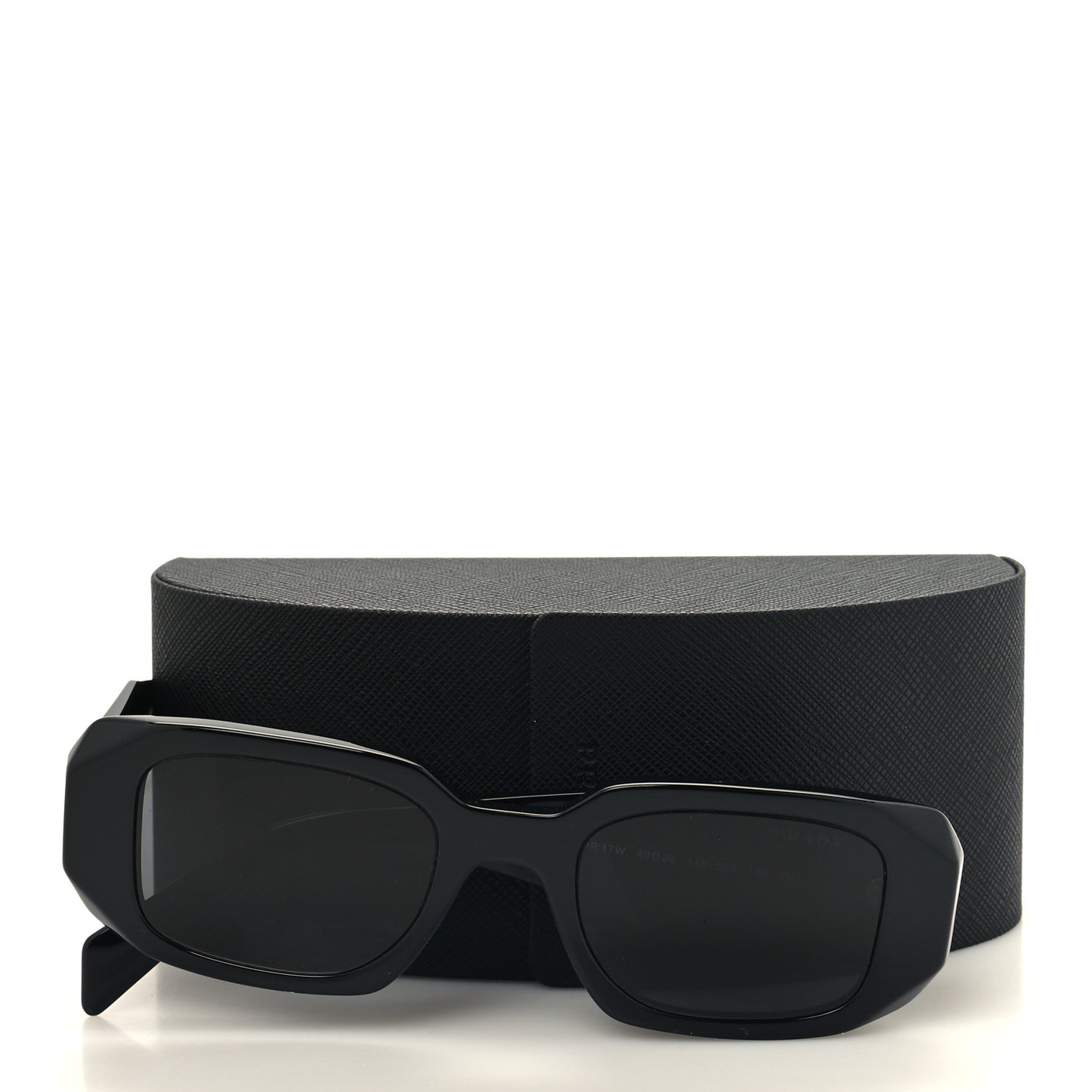 Acetate Symbole Sunglasses SPR 17W Black