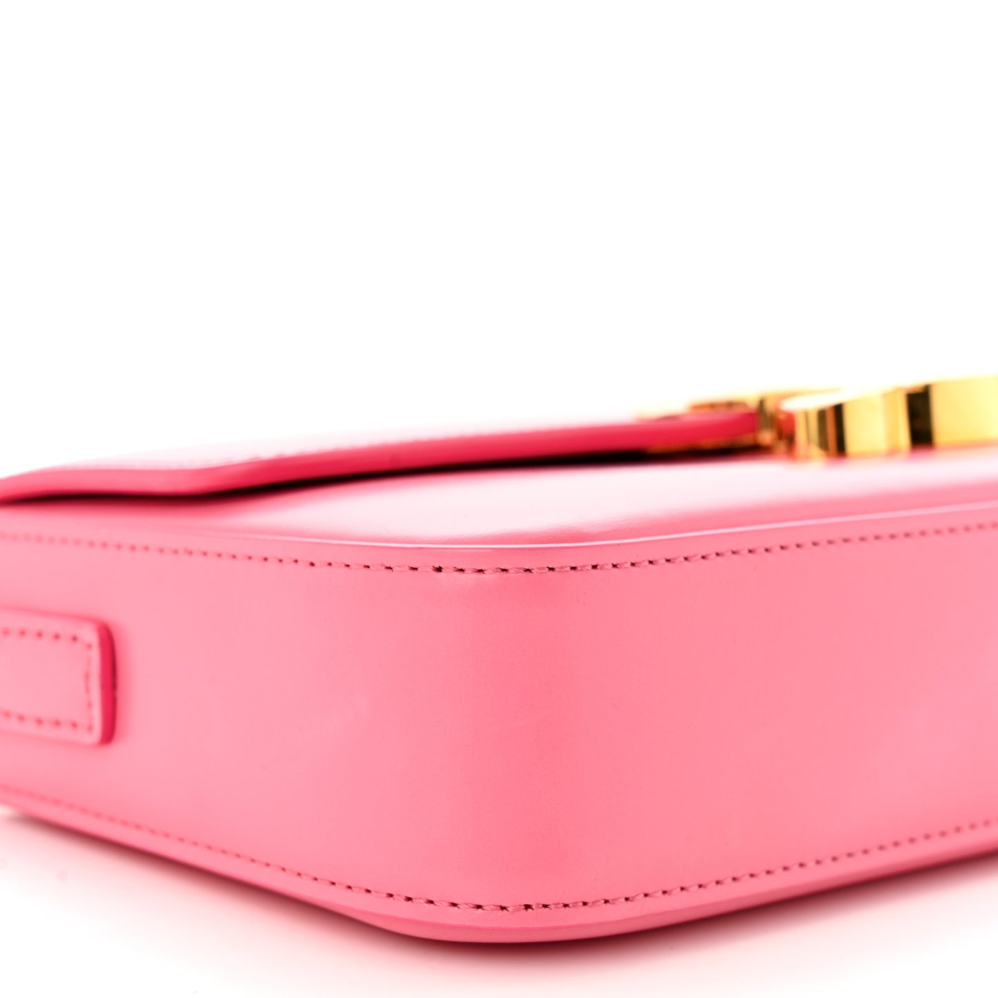 Shiny Calfskin Triomphe Flamingo