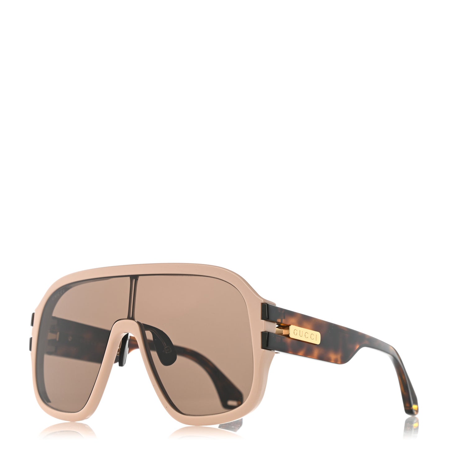 Acetate Aviator Sunglasses GG0663S Havana