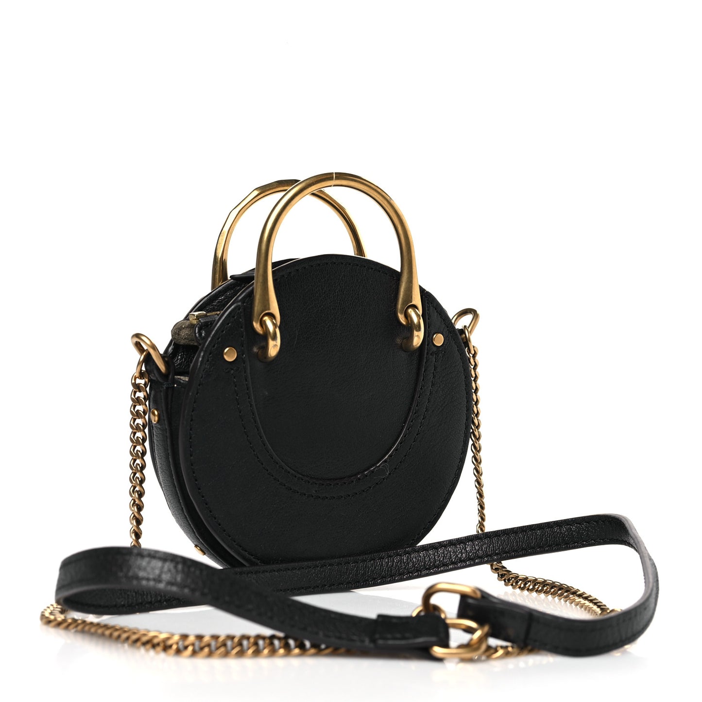 Calfskin Small Pixie Bag Black
