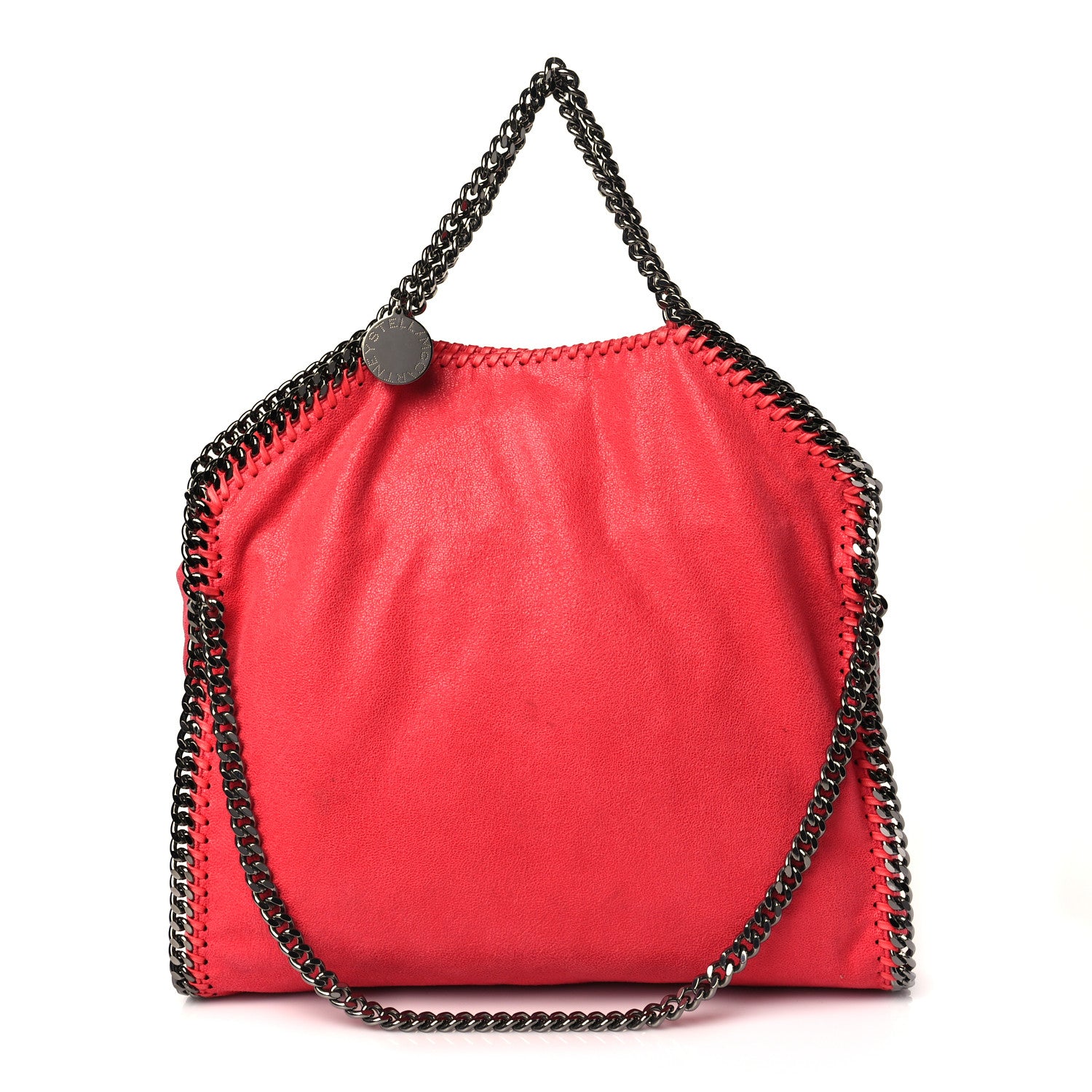 Stella McCartney Shaggy Deer Falabella Fold Over Tote Flame 1 of 11