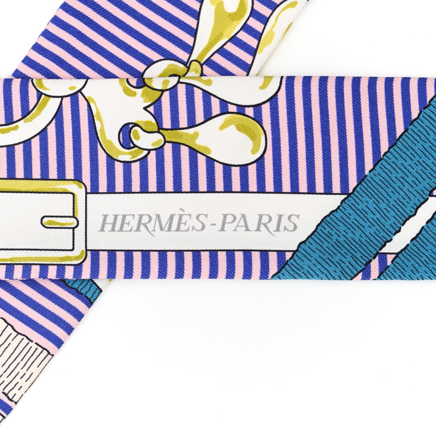 Hermes Silk Mors a Jouets Chemise Twilly 2 of 5