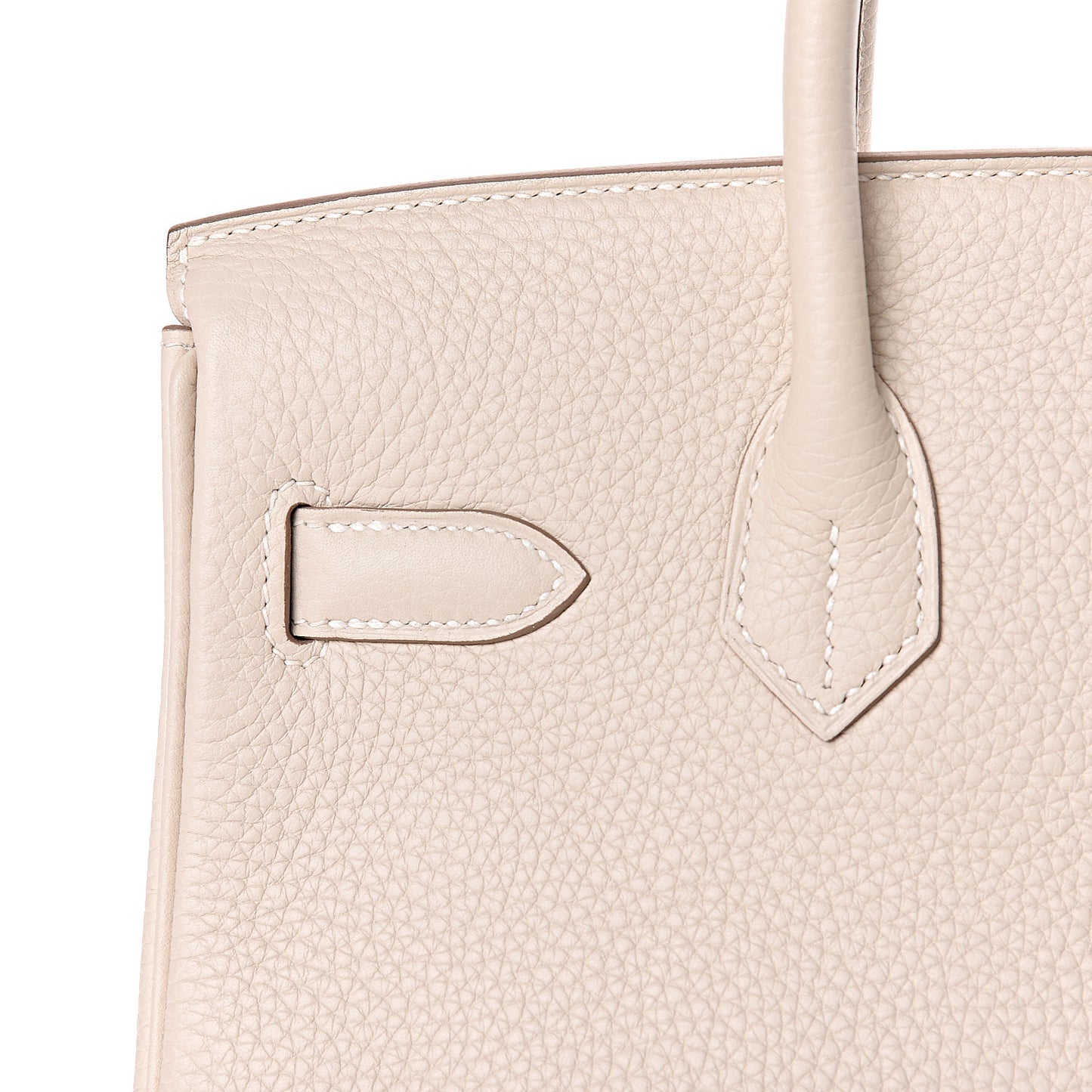 Taurillon Clemence Birkin 30 Craie