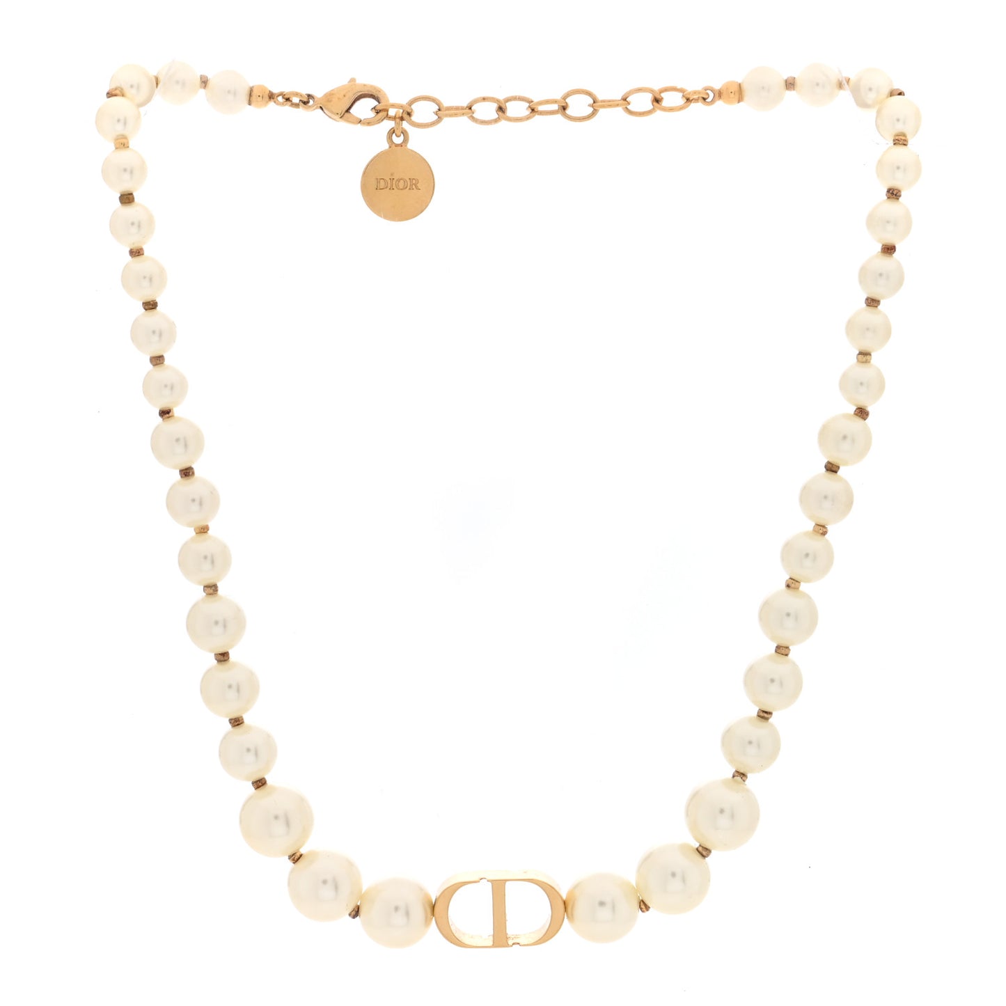 Pearl 30 Montaigne Choker Necklace Gold